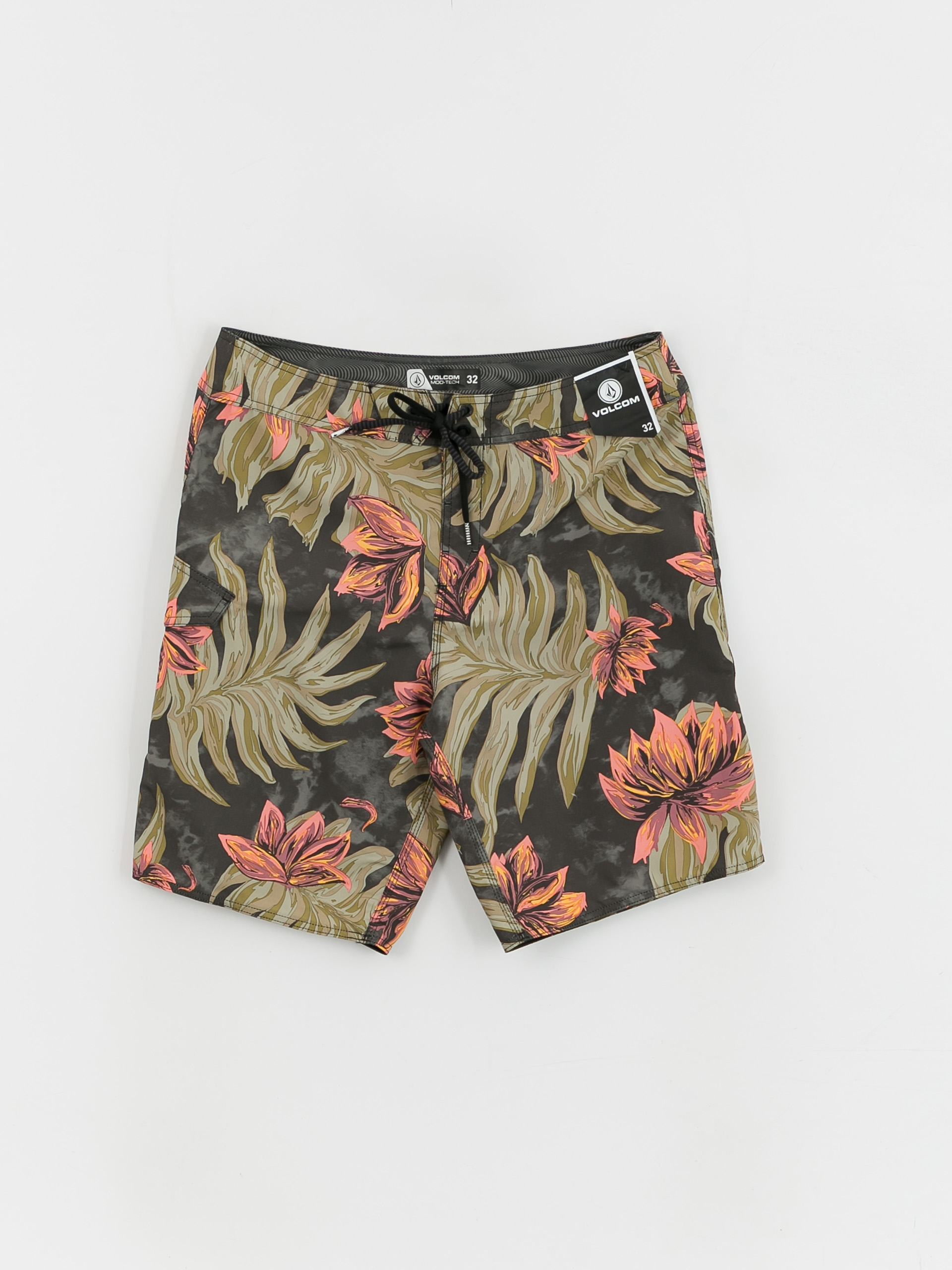 Volcom Mod Polydactal 20 Boardshort (rinsed black)