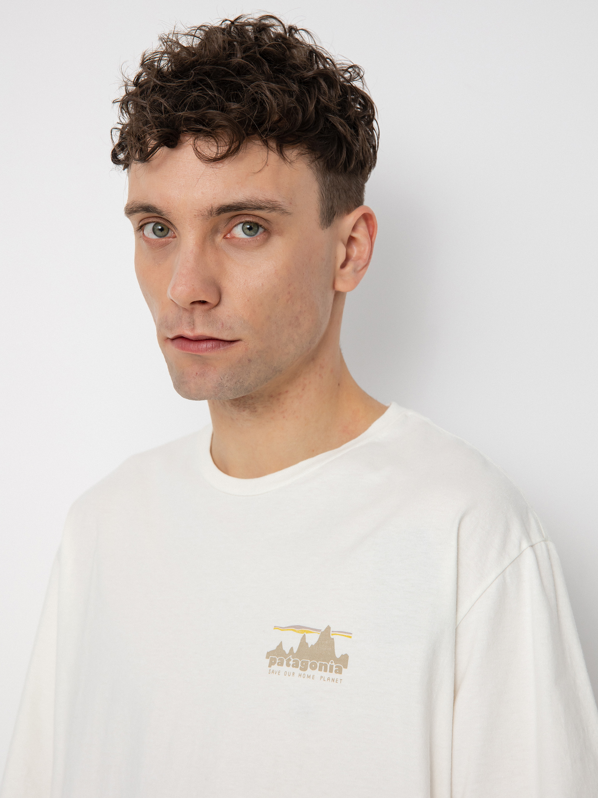 Patagonia 73 Skyline Organic póló (birch white)