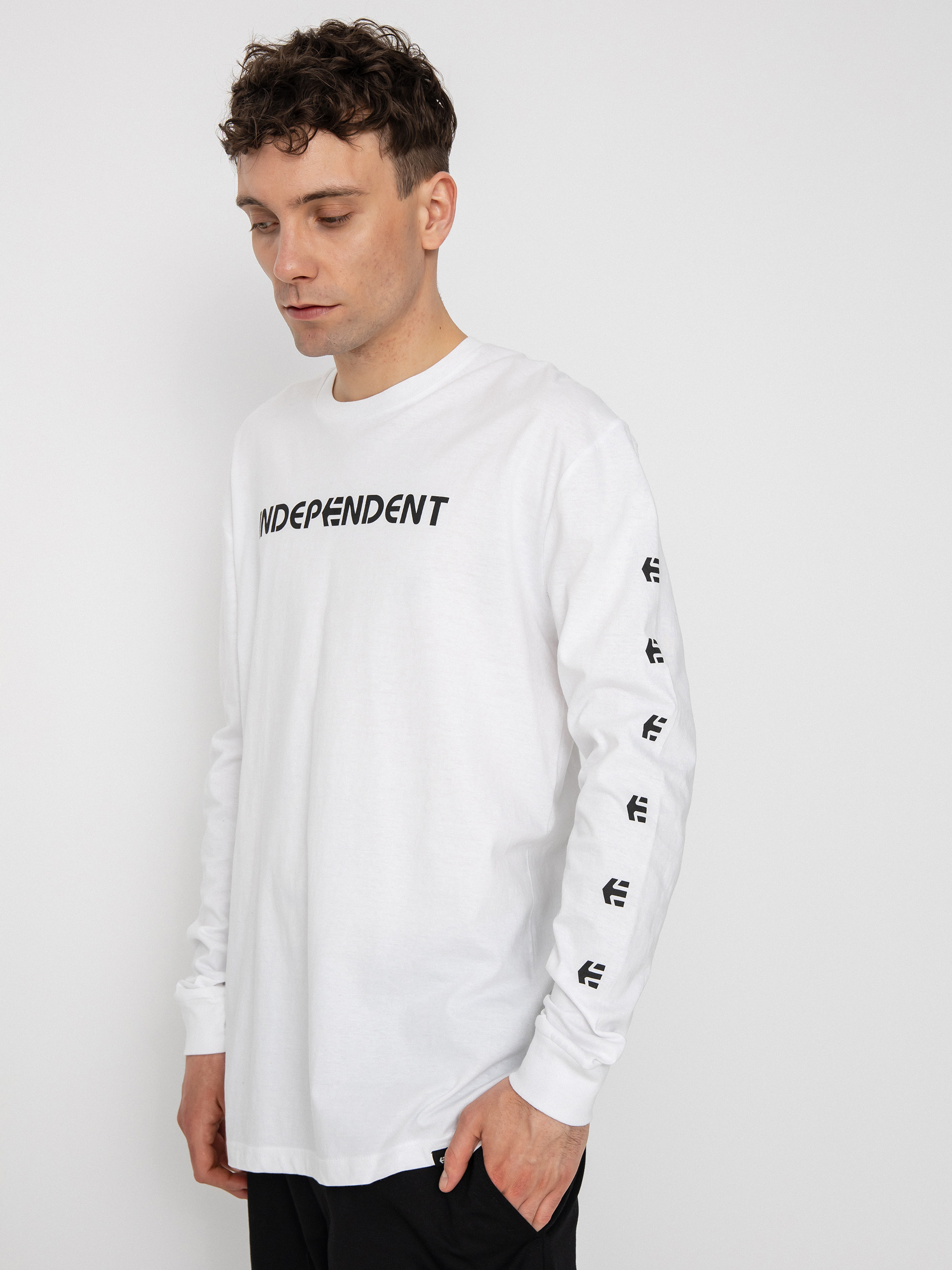 Etnies Independent Hosszú ujjú felső (white)