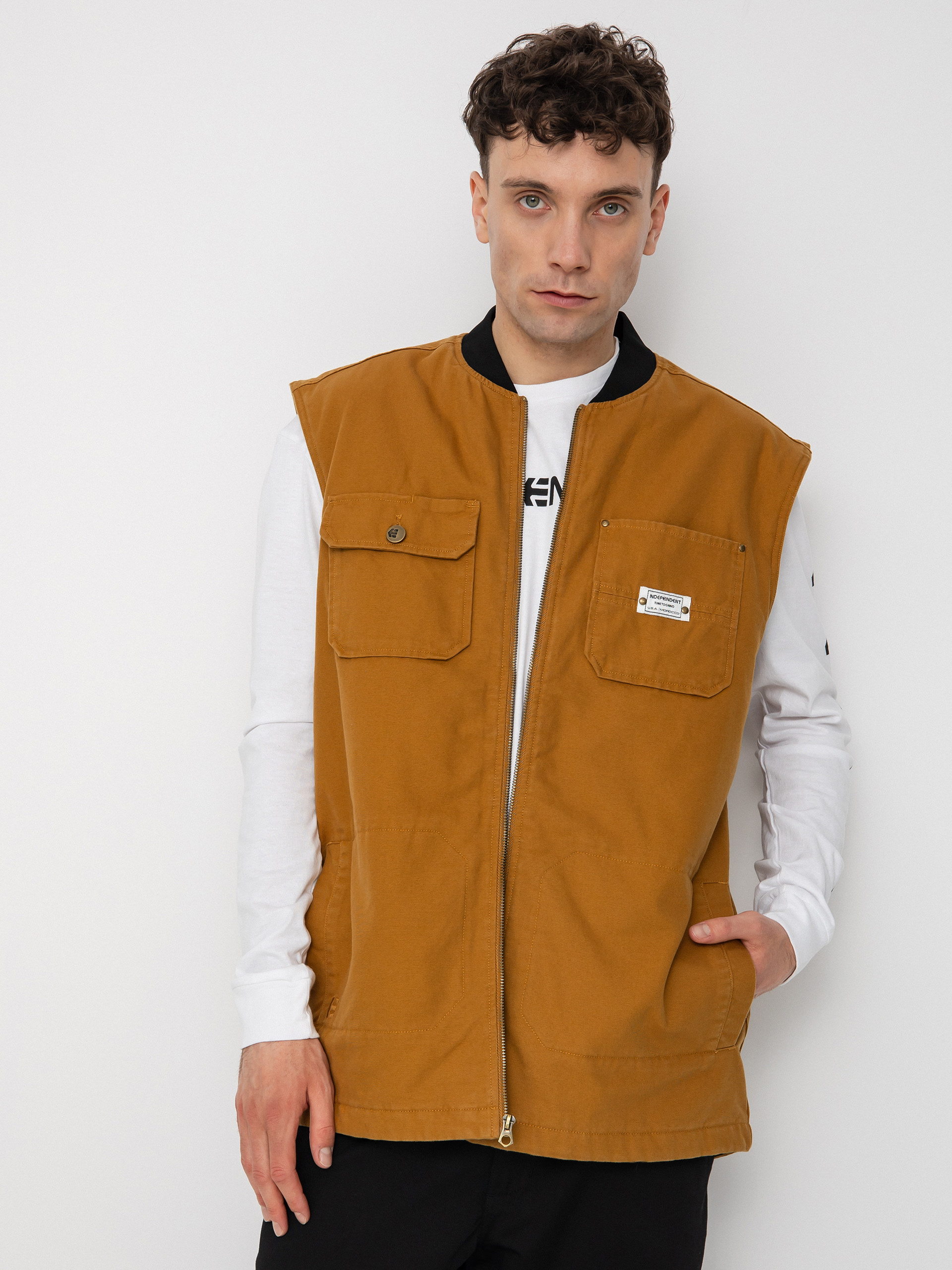 Etnies Independent Vest Mellény (tobacco)