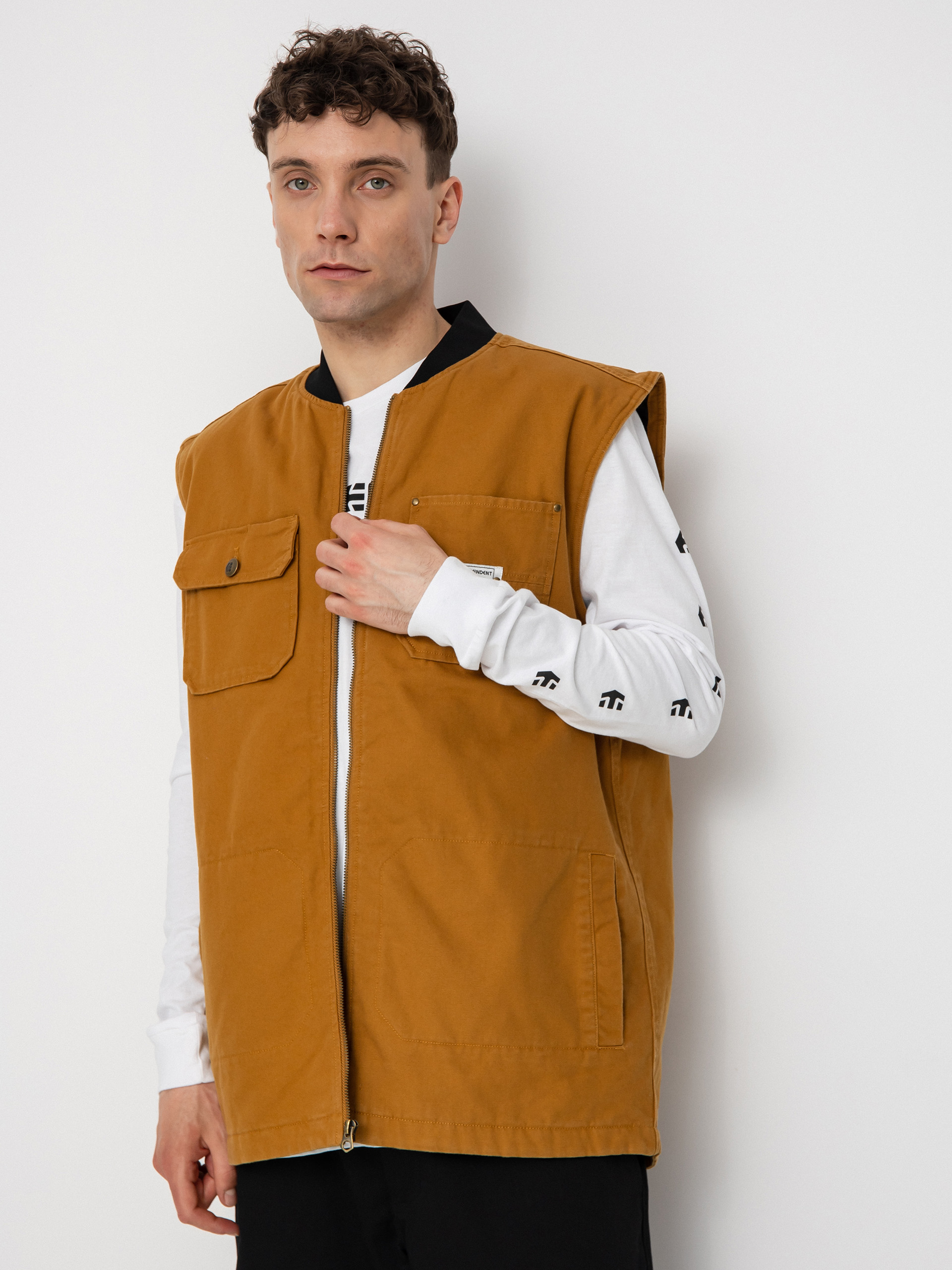 Etnies Independent Vest Mellény (tobacco)