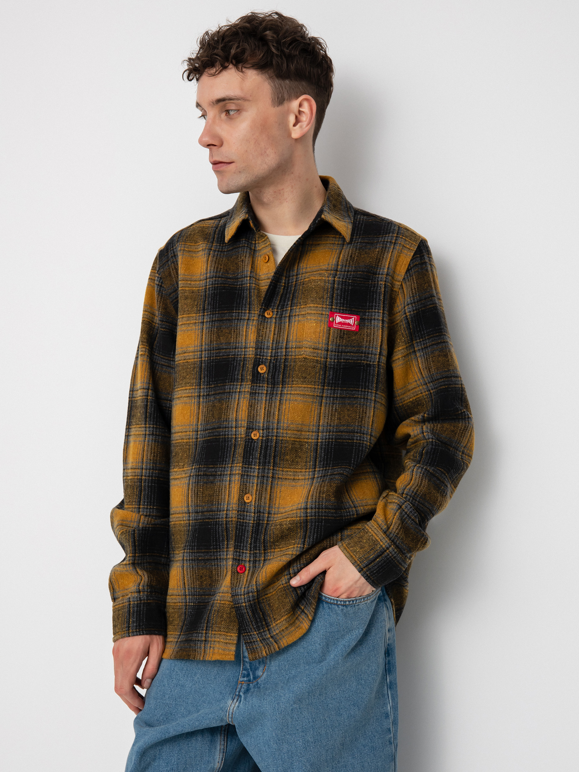 Etnies Independent Flannel Ing (tobacco)