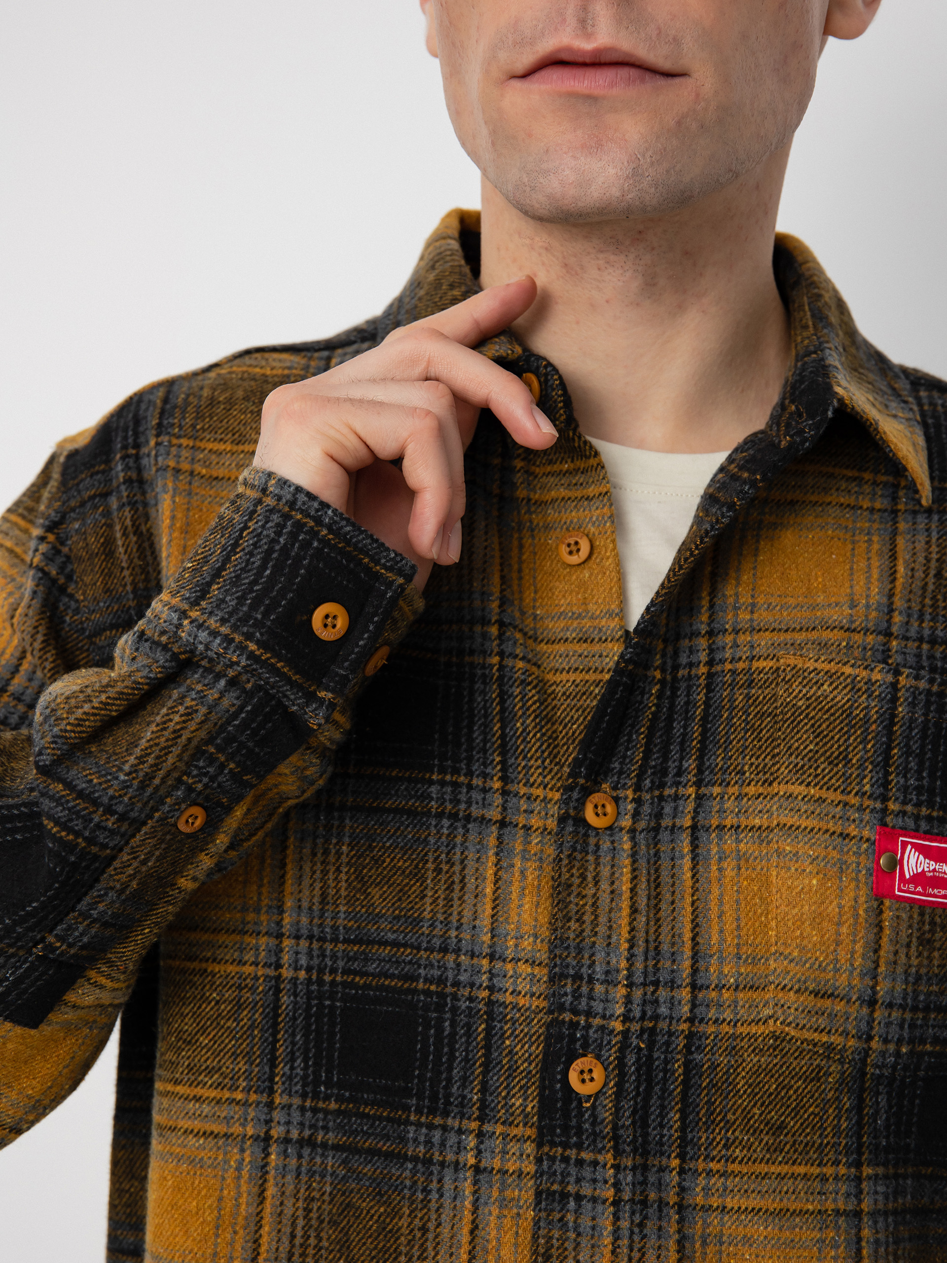 Etnies Independent Flannel Ing (tobacco)