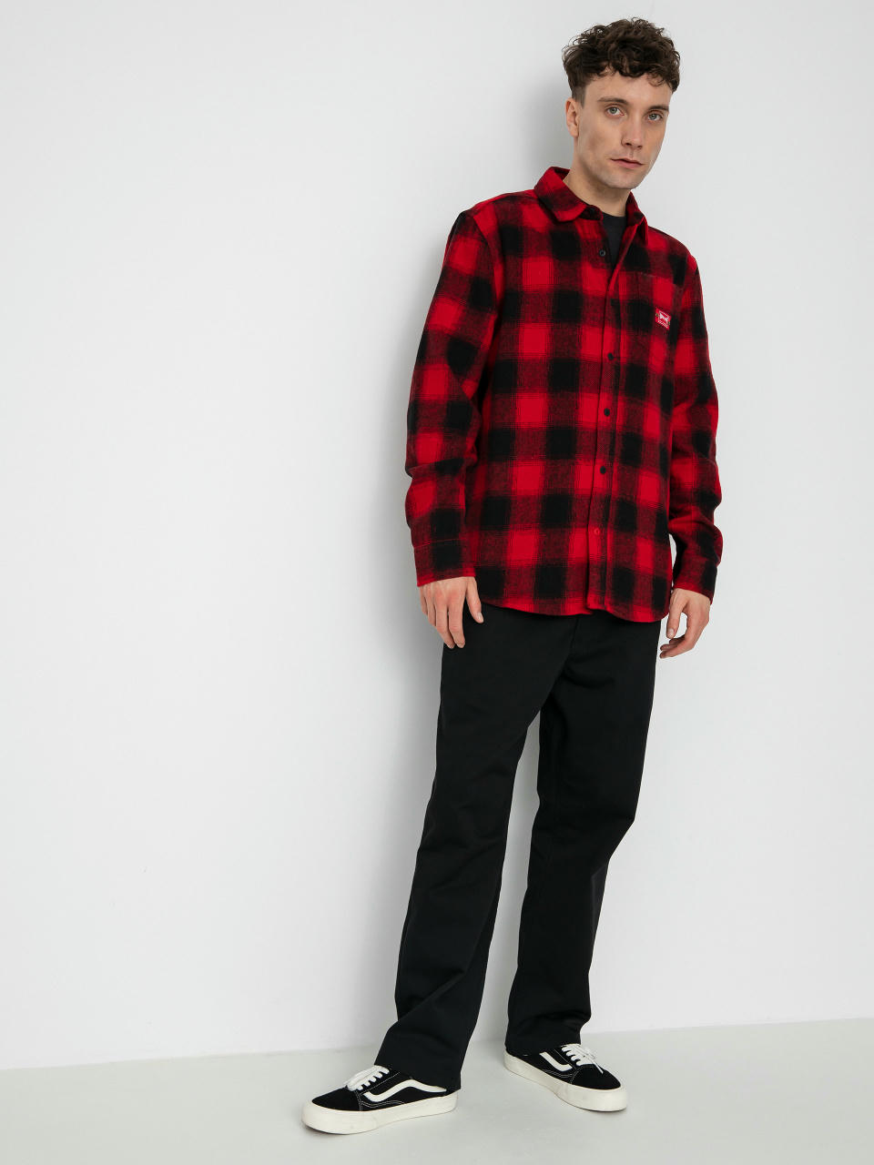 Etnies Independent Flannel Ing (red)