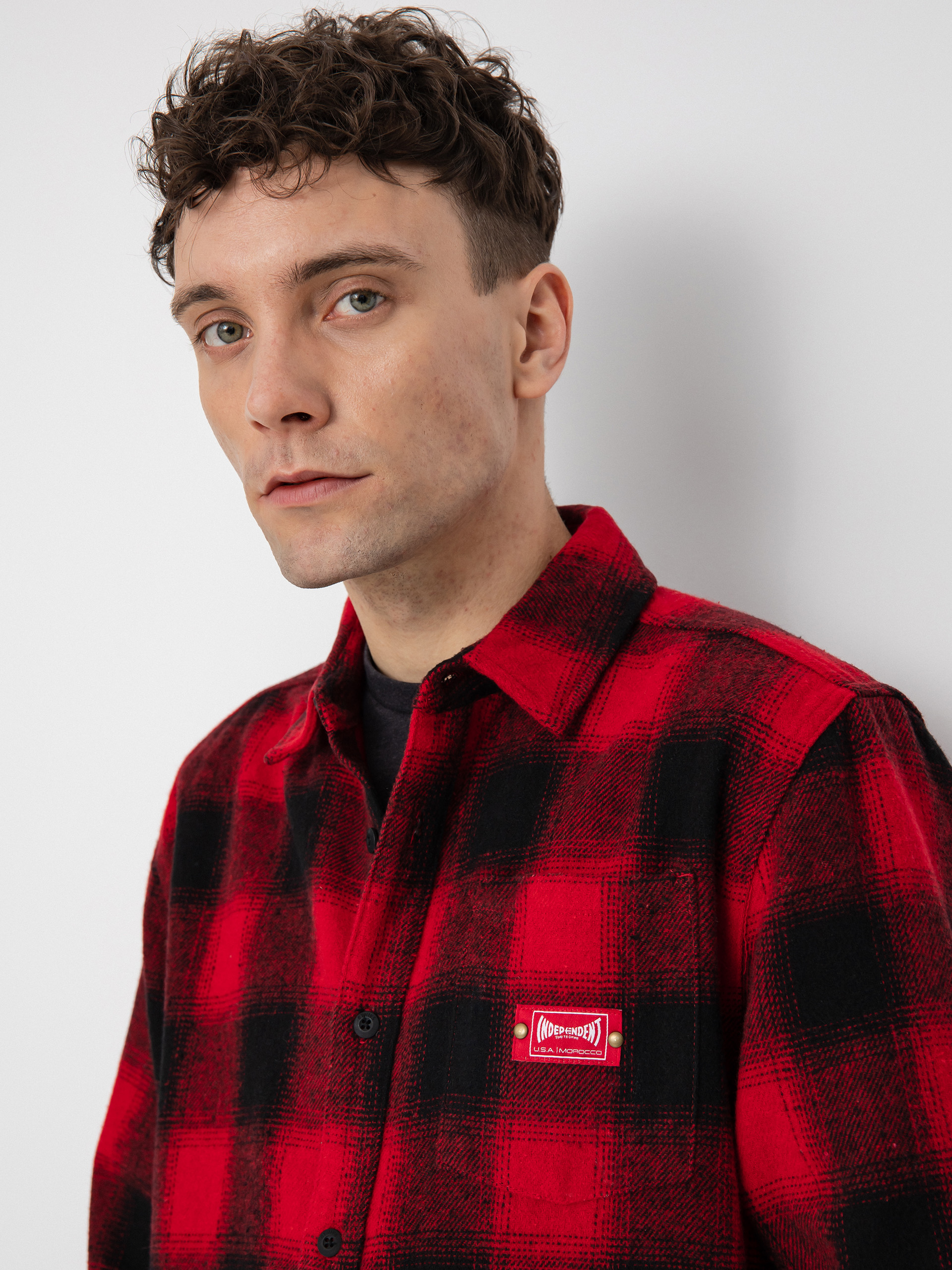 Etnies Independent Flannel Ing (red)