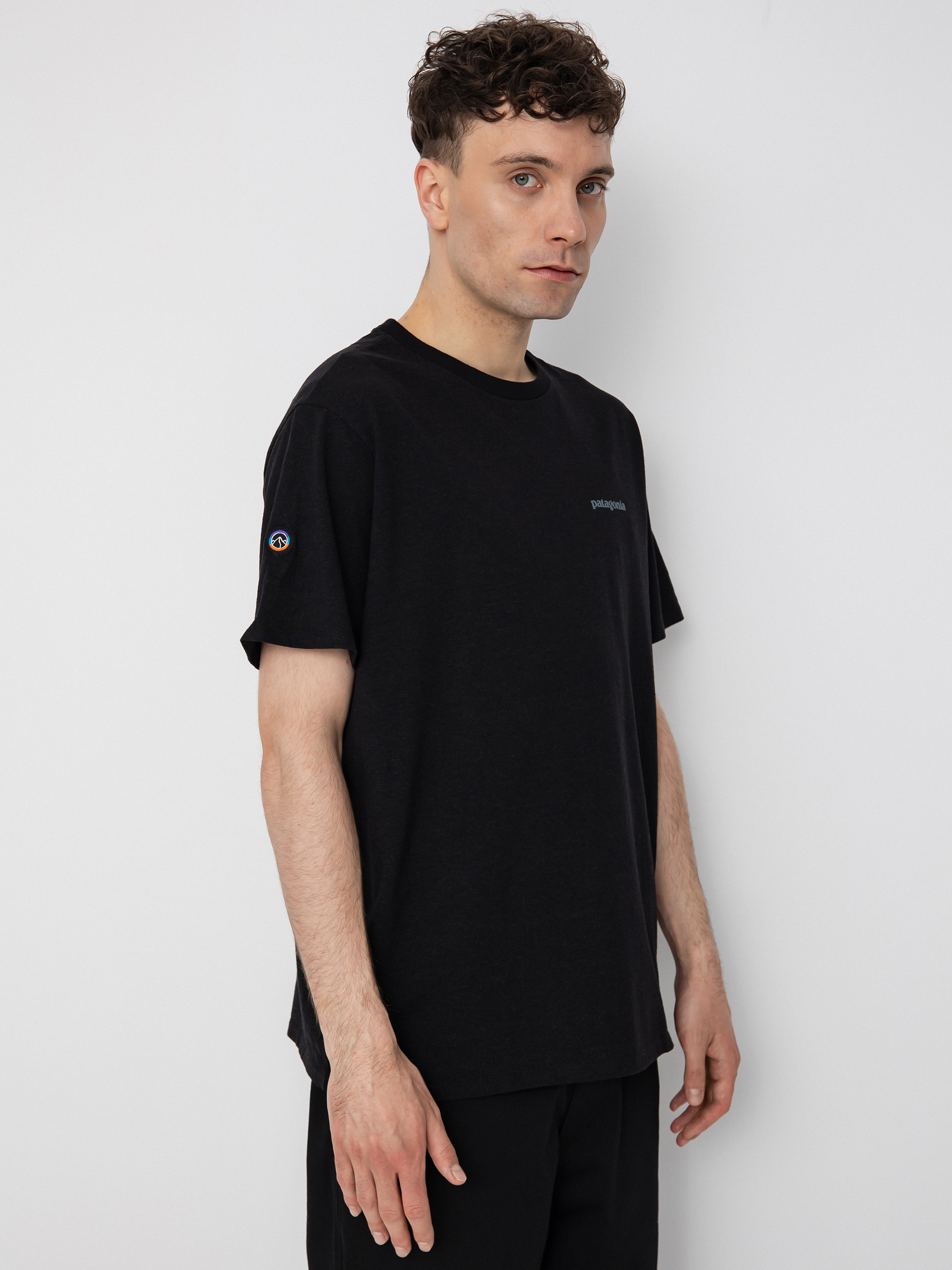 Patagonia Fitz Roy Icon Responsibili póló (ink black)
