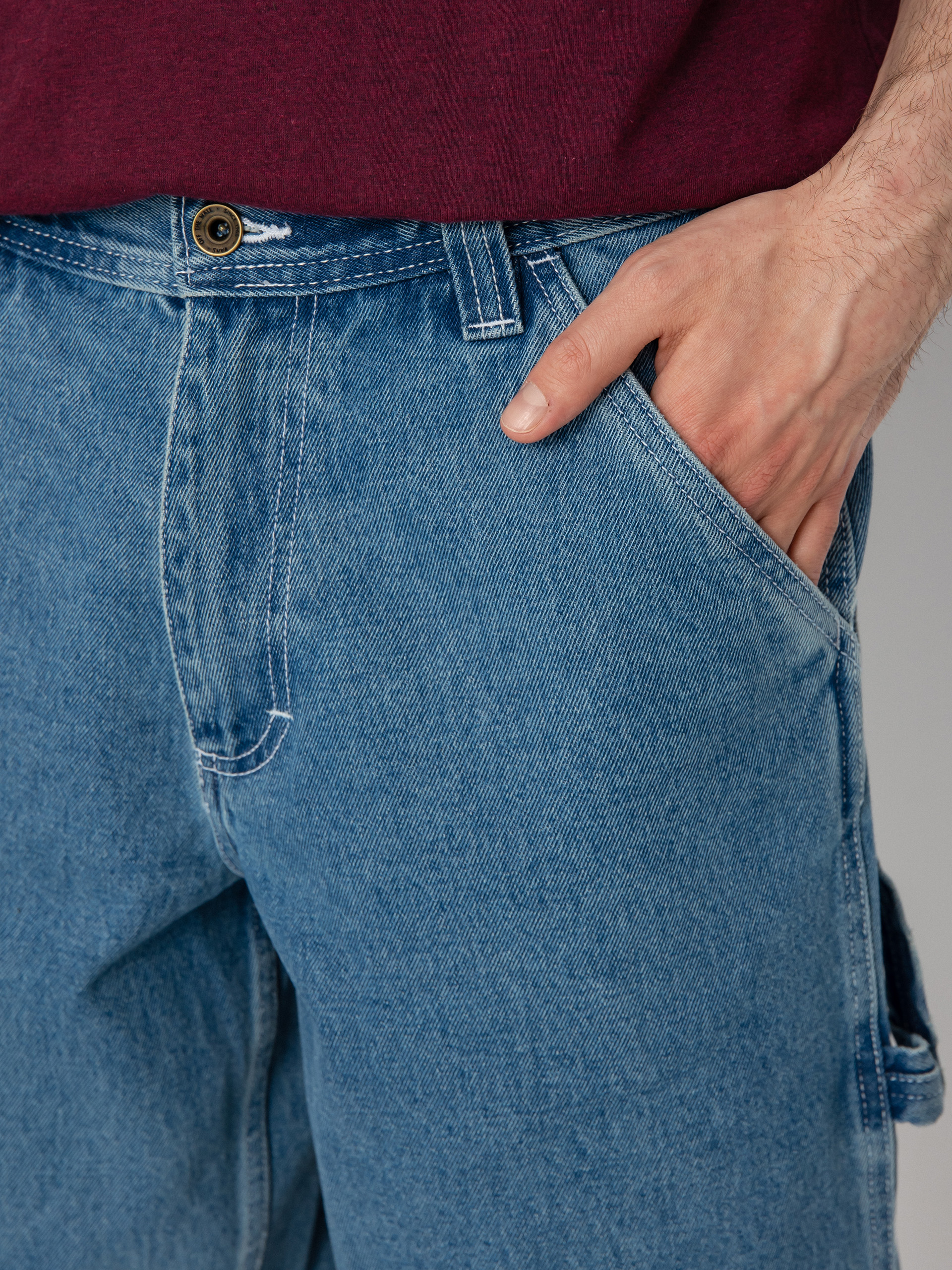 Vans Drill Chore Louniwe Denim Rövidnadrág (stone wash)