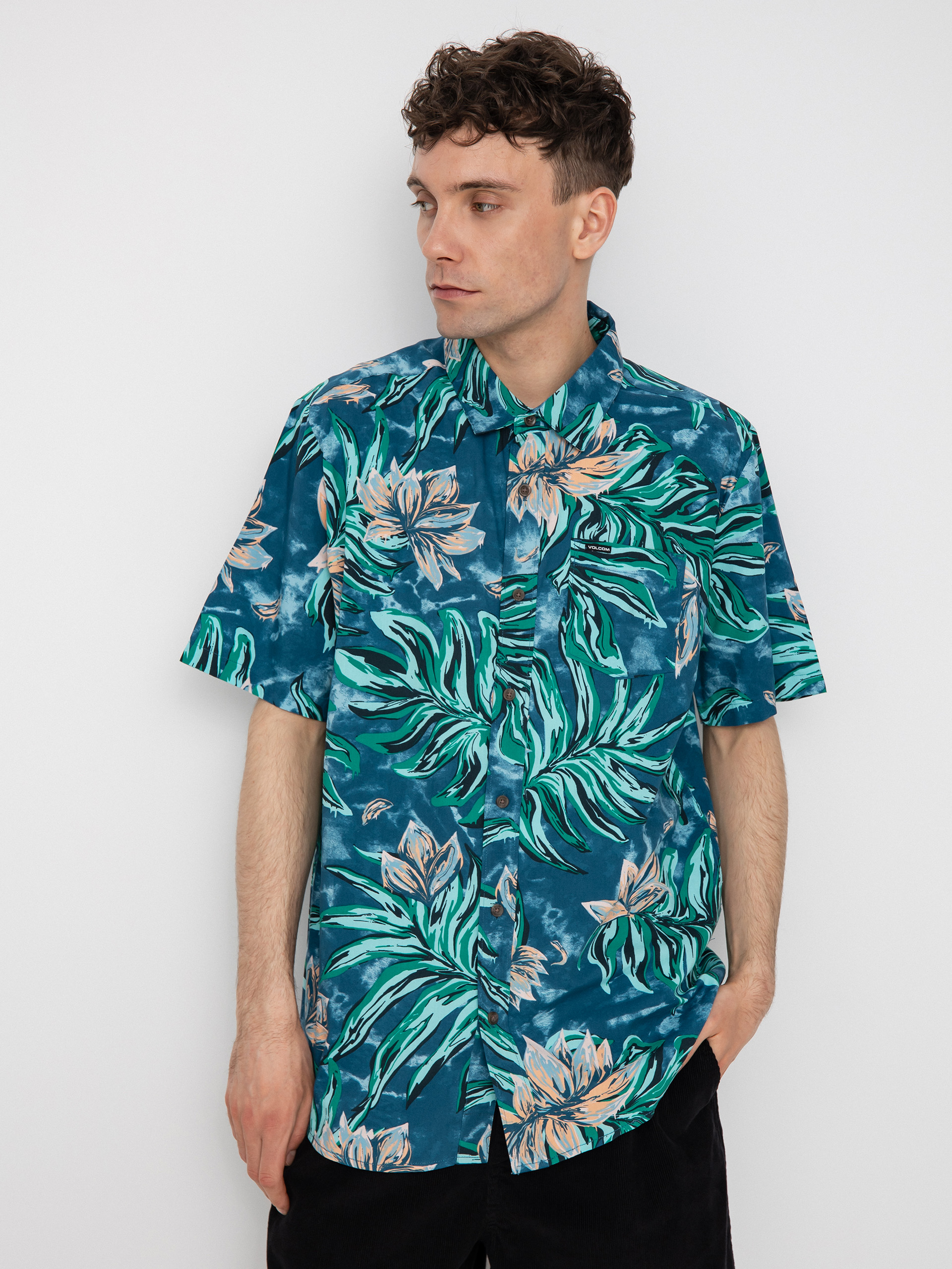 Volcom Marble Floral Ing (aged indigo)