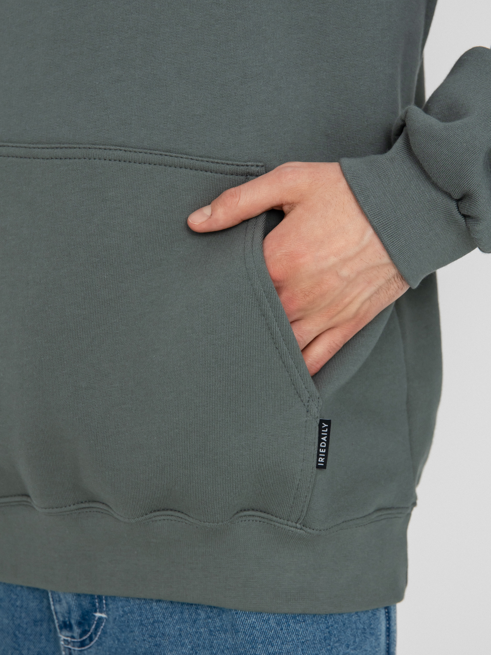 Iriedaily Peaceride HD Kapucnis pulóver (jungle green)