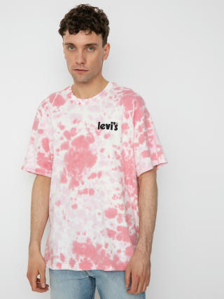 Levi's® Relaxed Fit Poster póló (pink dye)