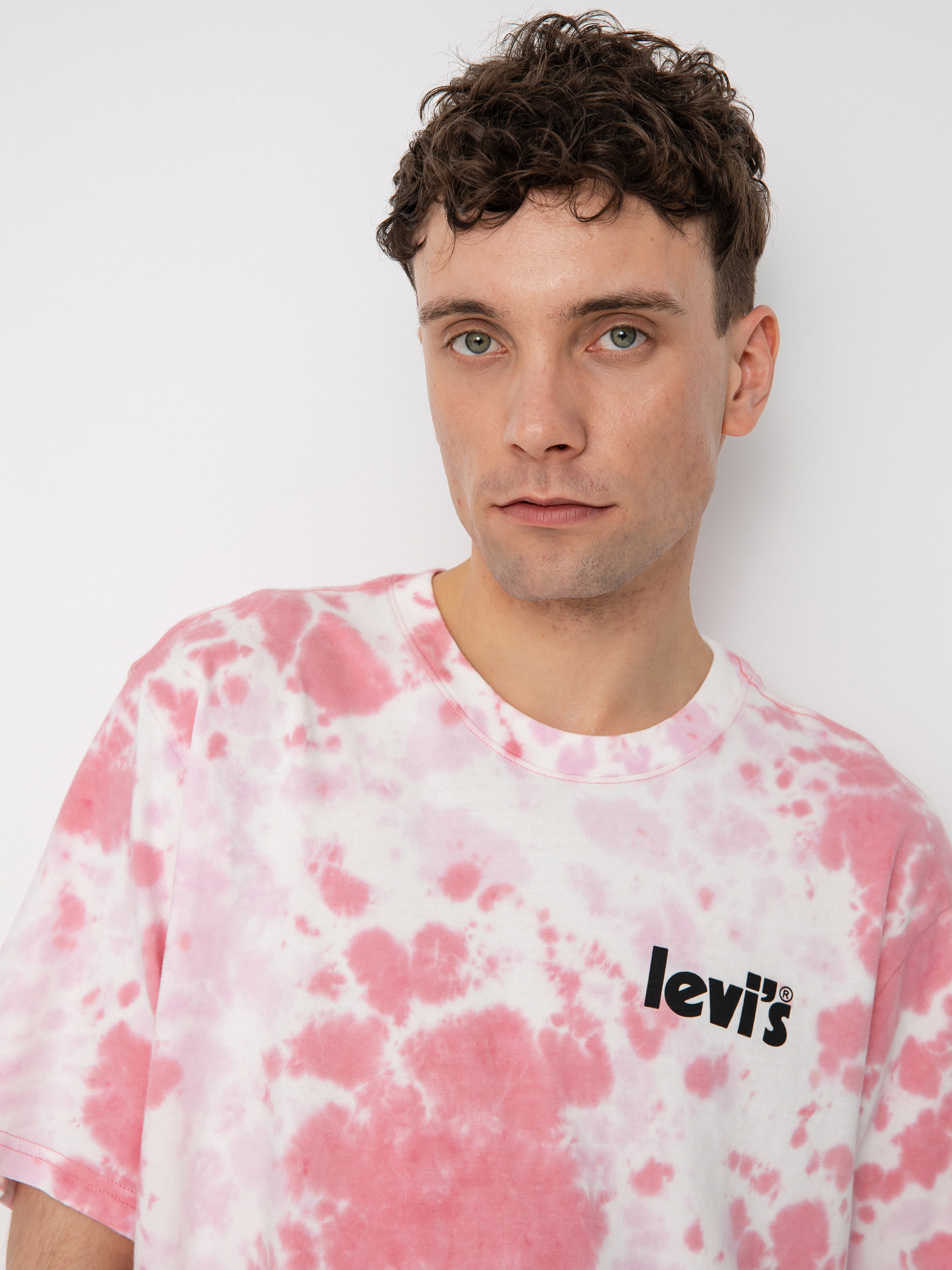 Levi's® Relaxed Fit Poster póló (pink dye)