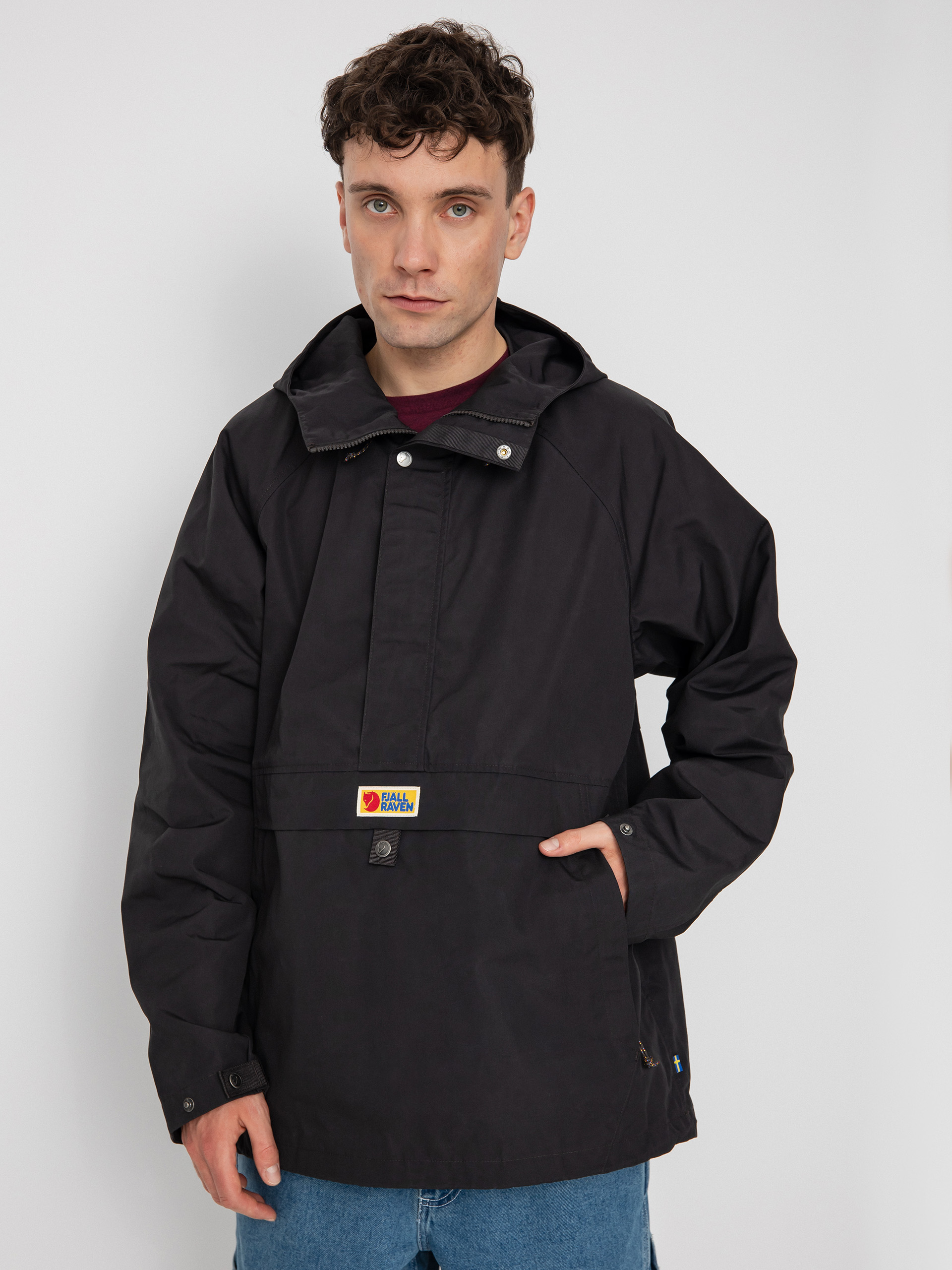 Fjallraven Vardag Anorak Dzseki (dark grey)
