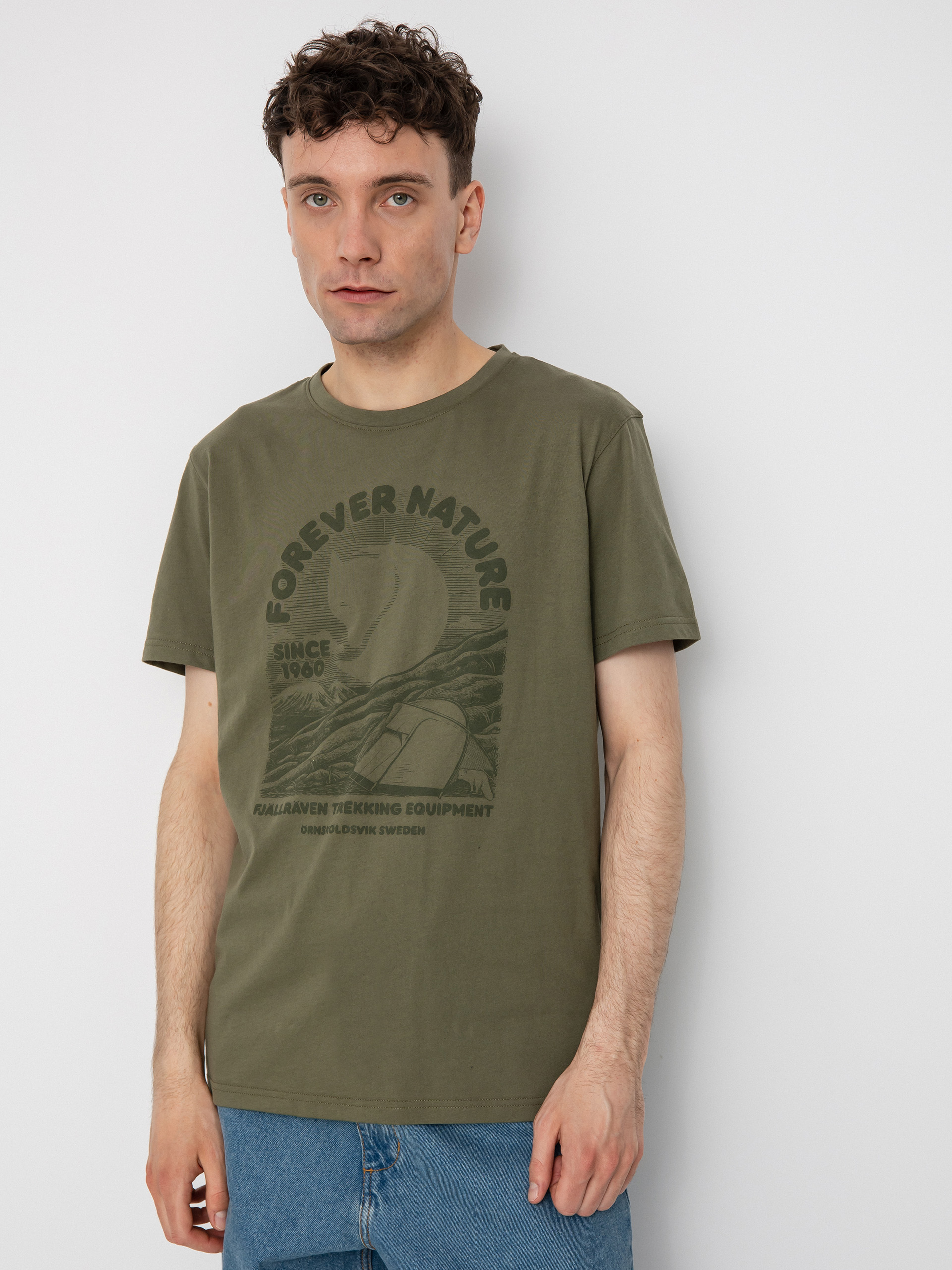 Fjallraven Equipment póló (green)