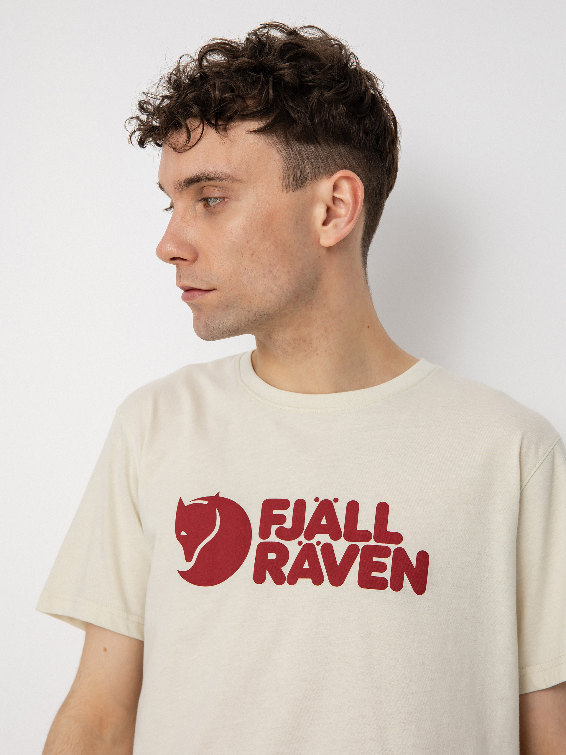 Fjallraven Logo póló (chalk white)