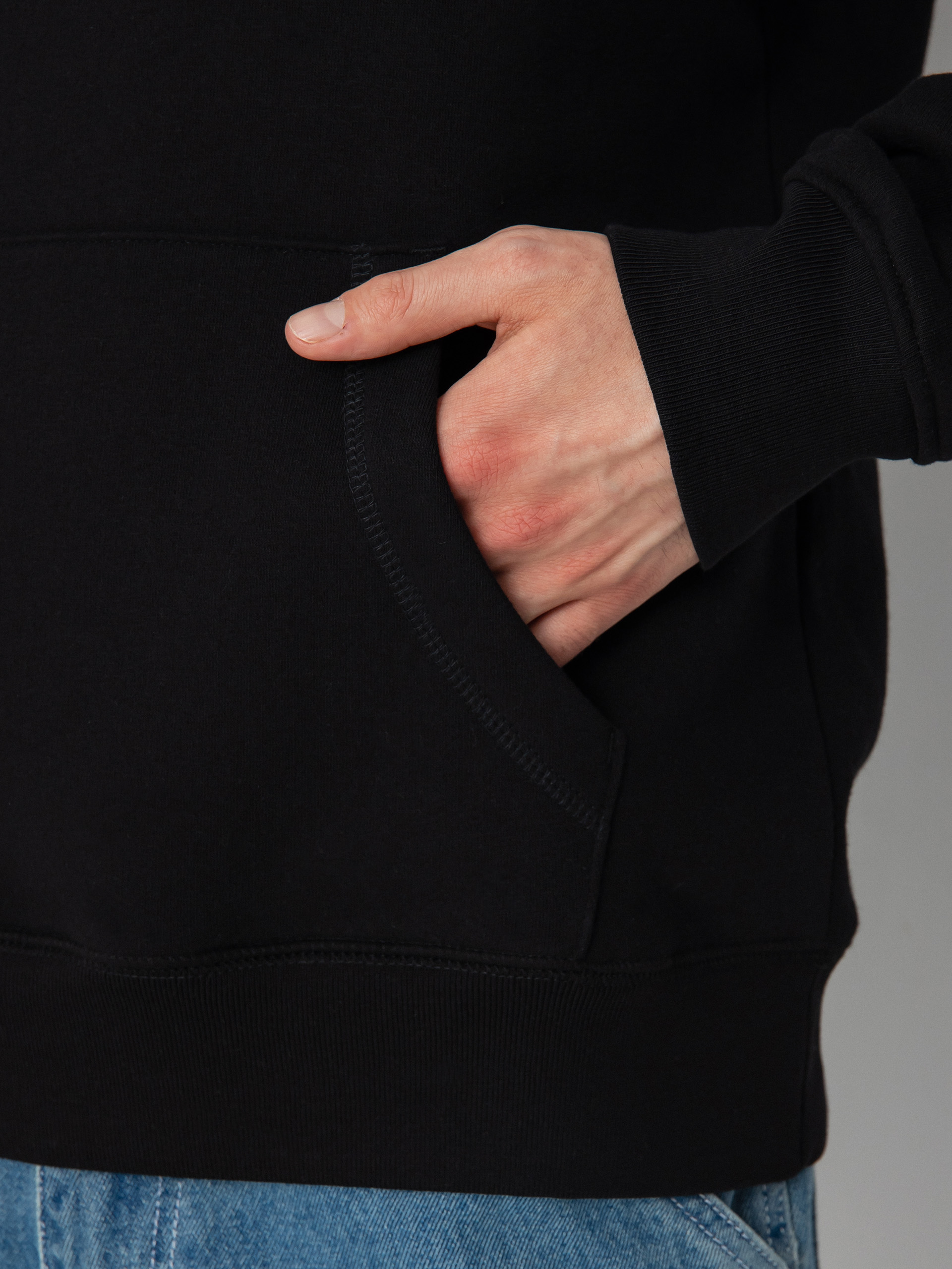 Circa Telec1Rca HD Kapucnis pulóver (black)