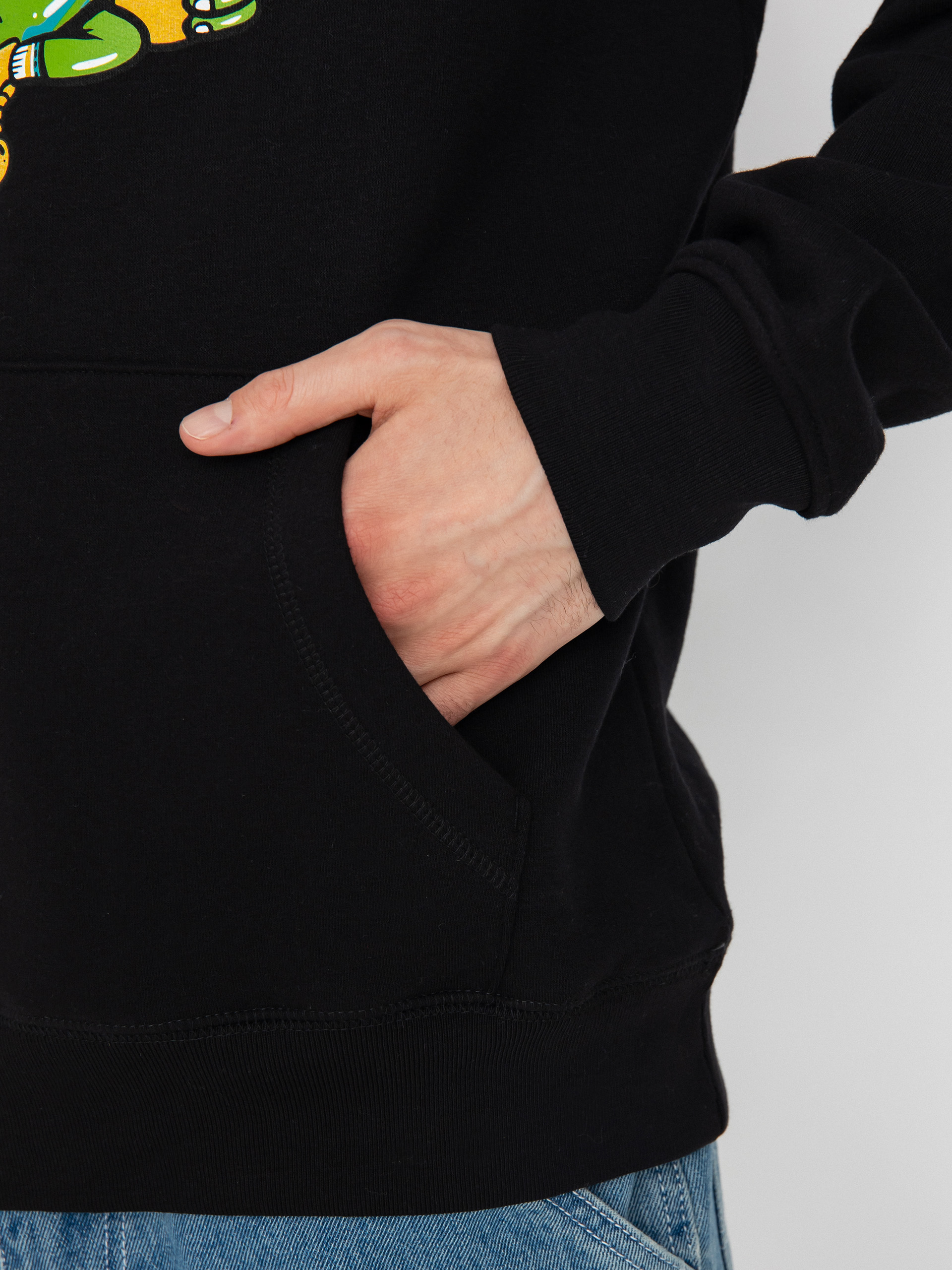 Circa Organic HD Kapucnis pulóver (black)