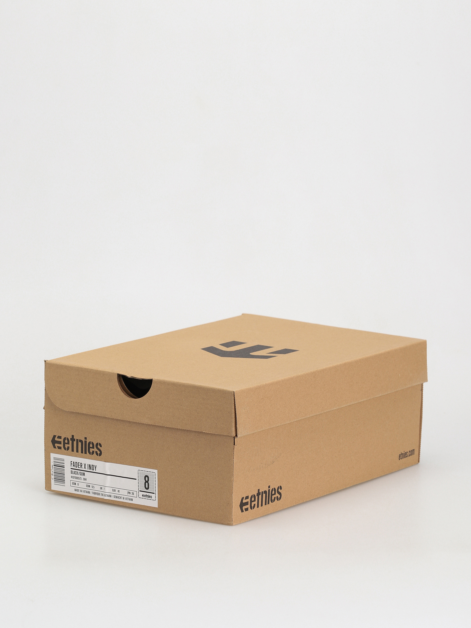 Etnies Fader X Indy Cipők (black/gum)