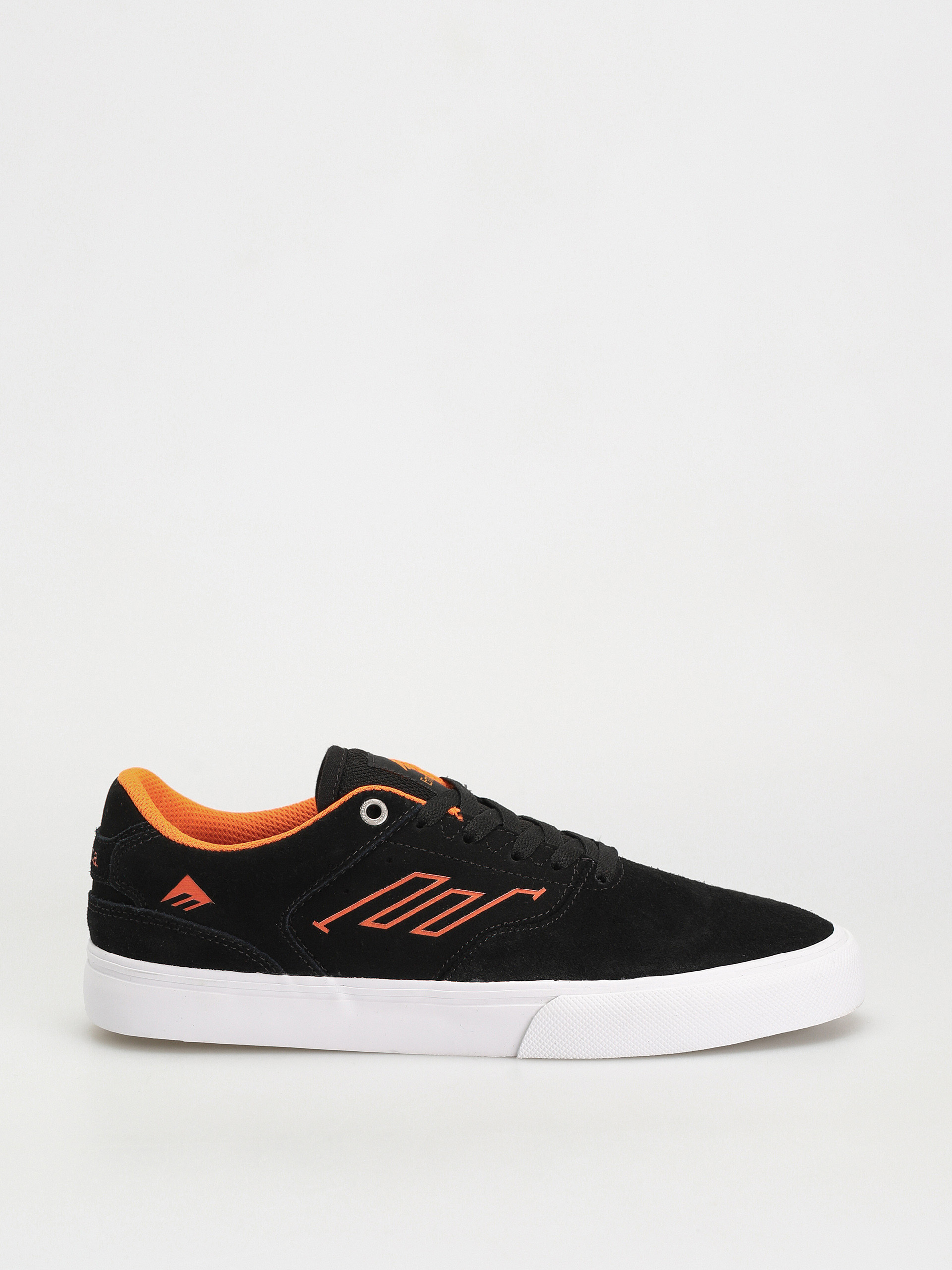 Emerica The Low Vulc Cipők (black/white/orange)