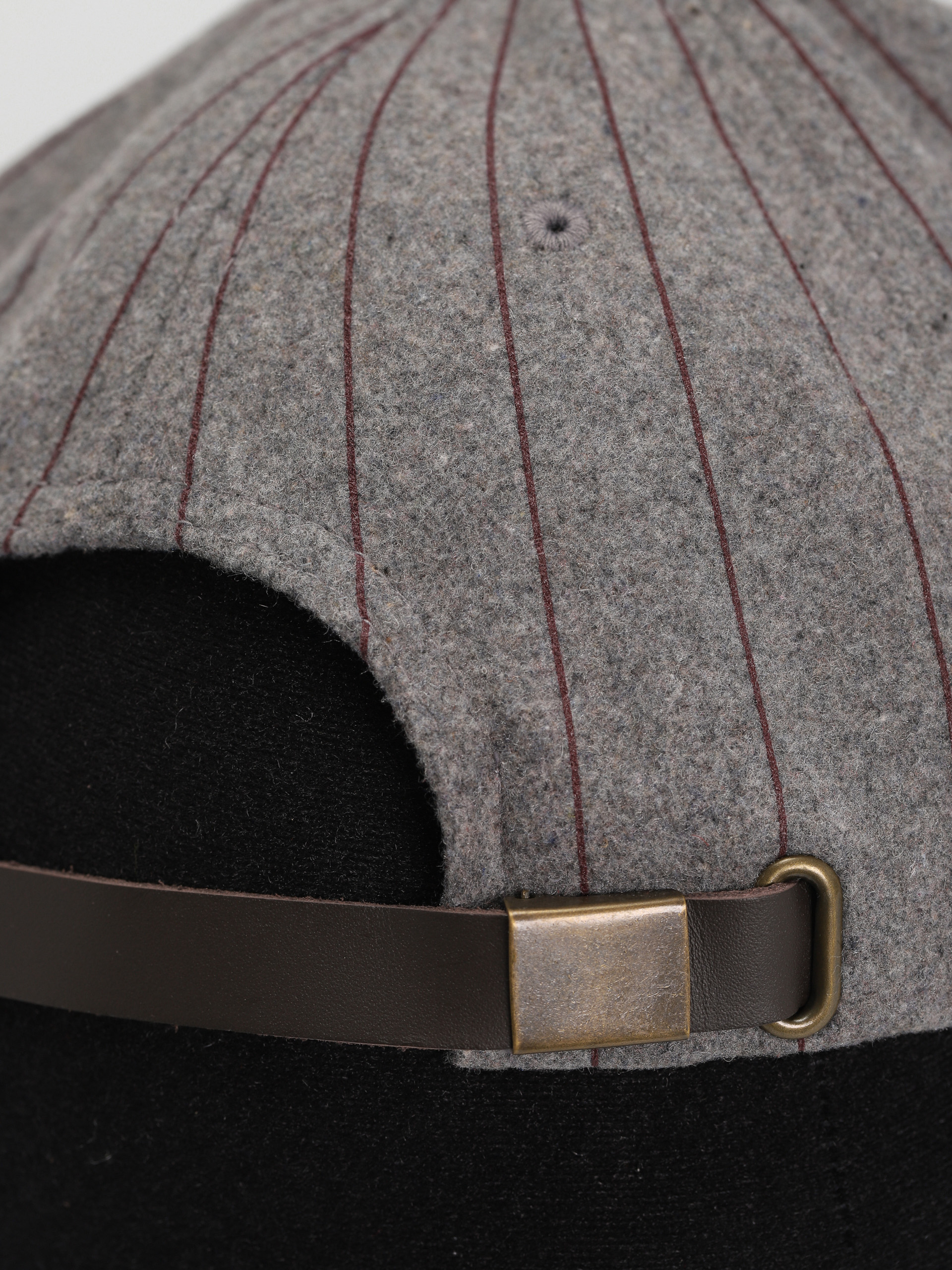 Brixton Burt Mp Cap Baseball sapka (light heather grey/burgundy)