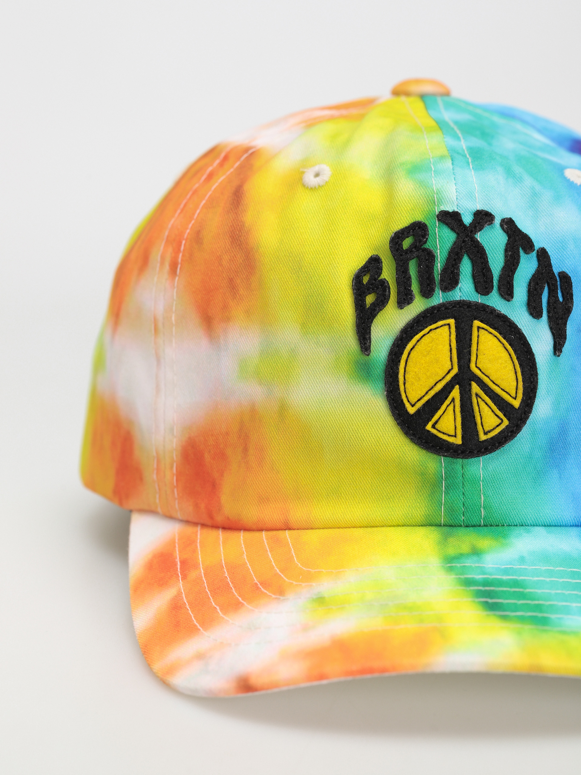 Brixton Peace Out Mp Snapback Baseball sapka (acid tie dye)