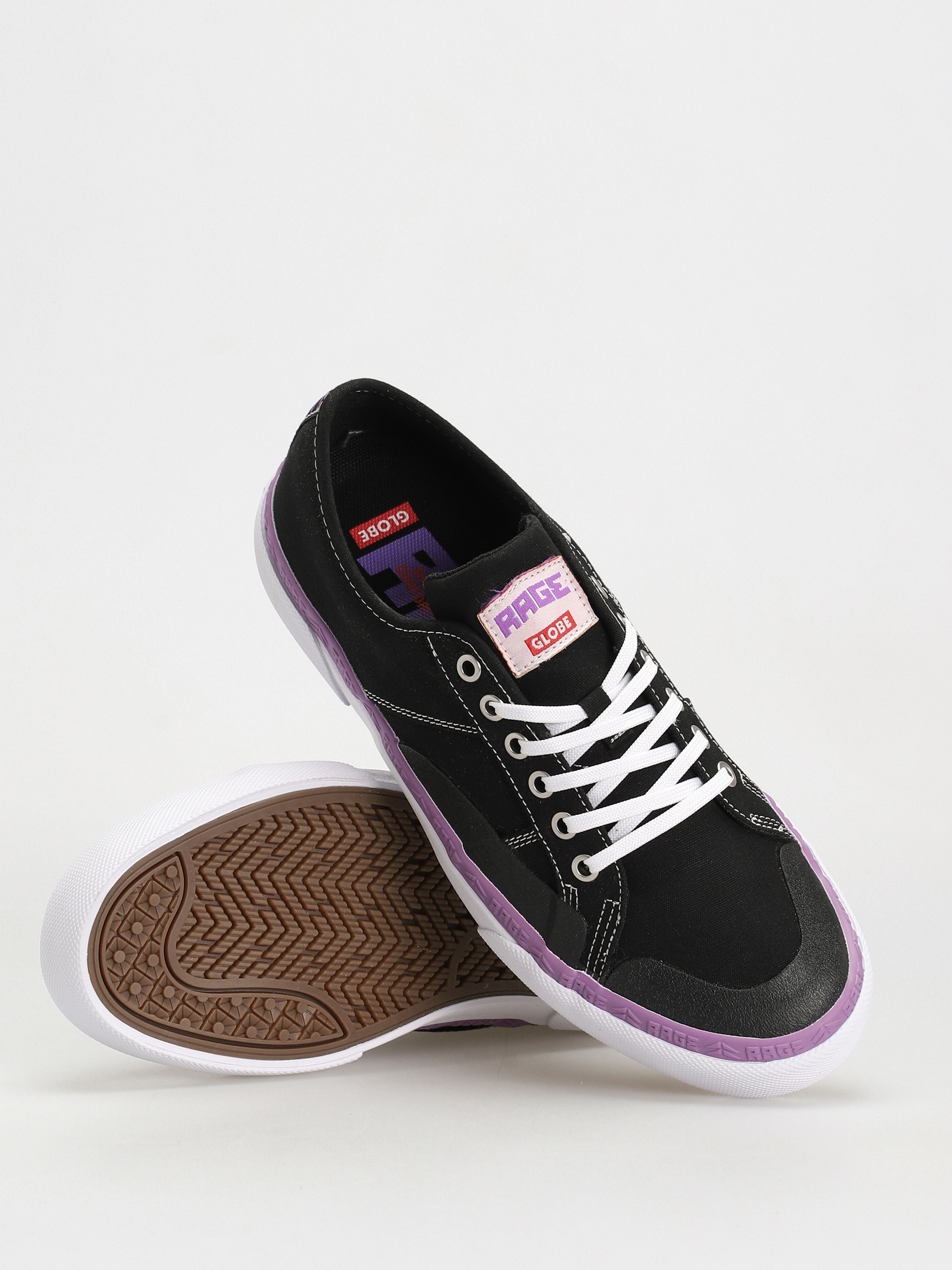 Globe Surplus Cipők (black/white/rage)