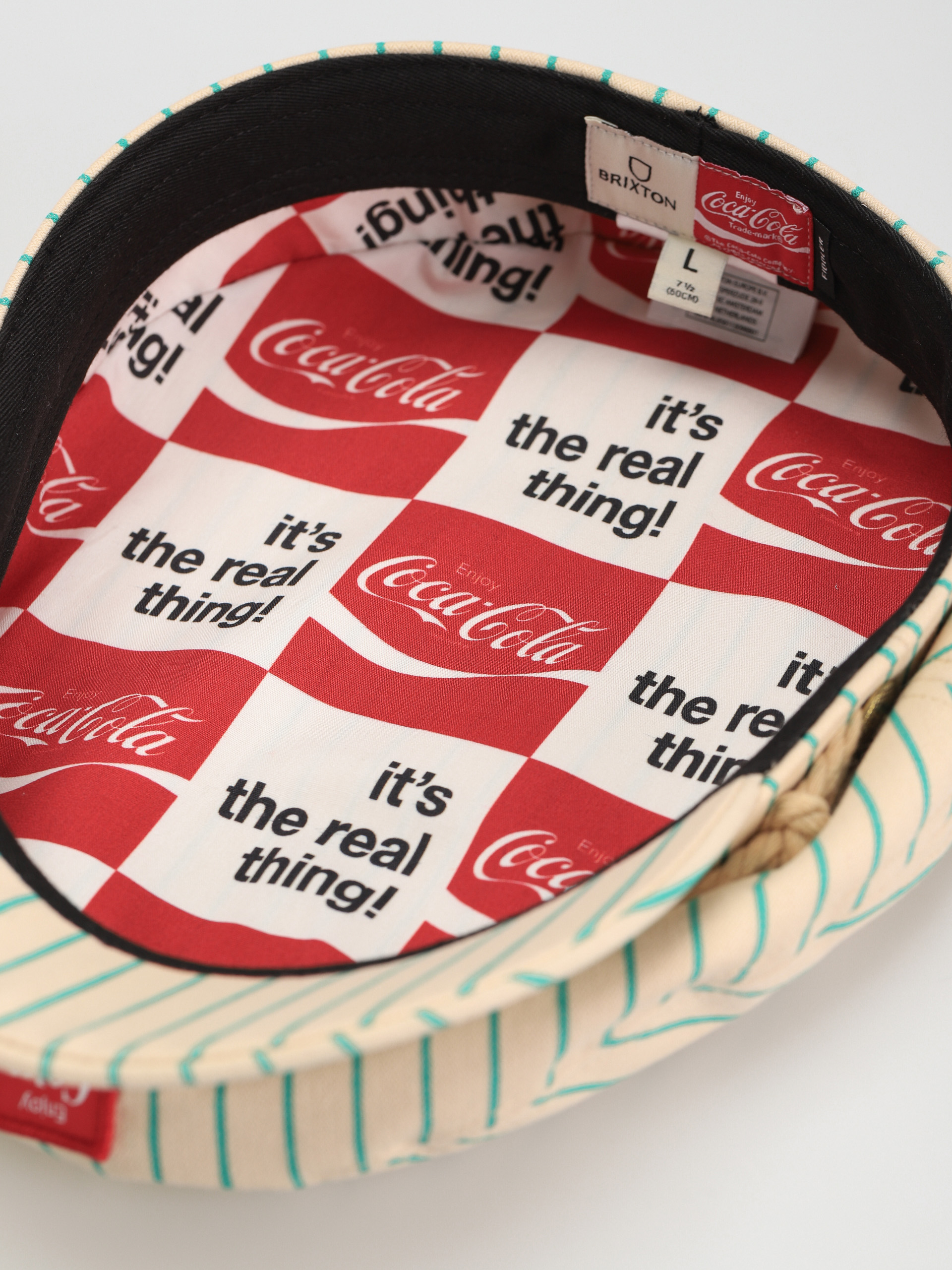 Brixton Coca-Cola Fiddler Cap Flat cap (tan)