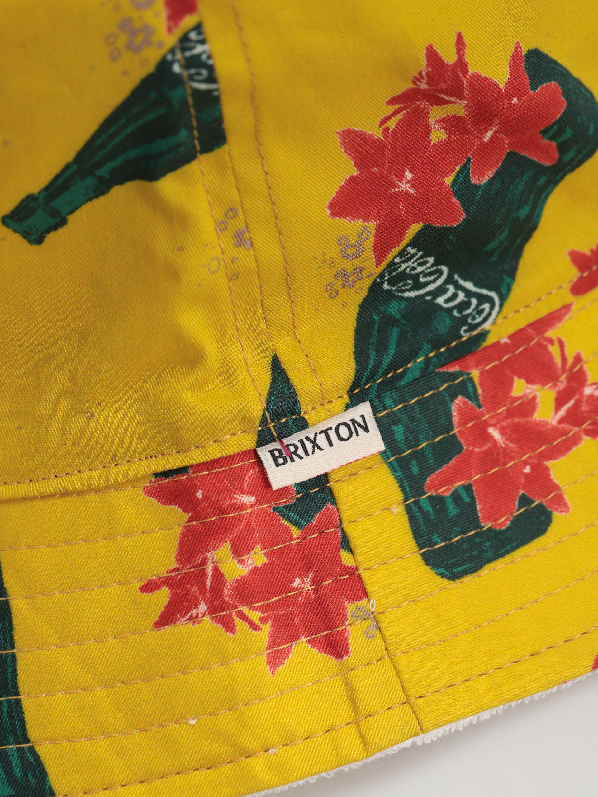 Brixton Coca-Cola Good Day Rev  Kalap (yellow/white)