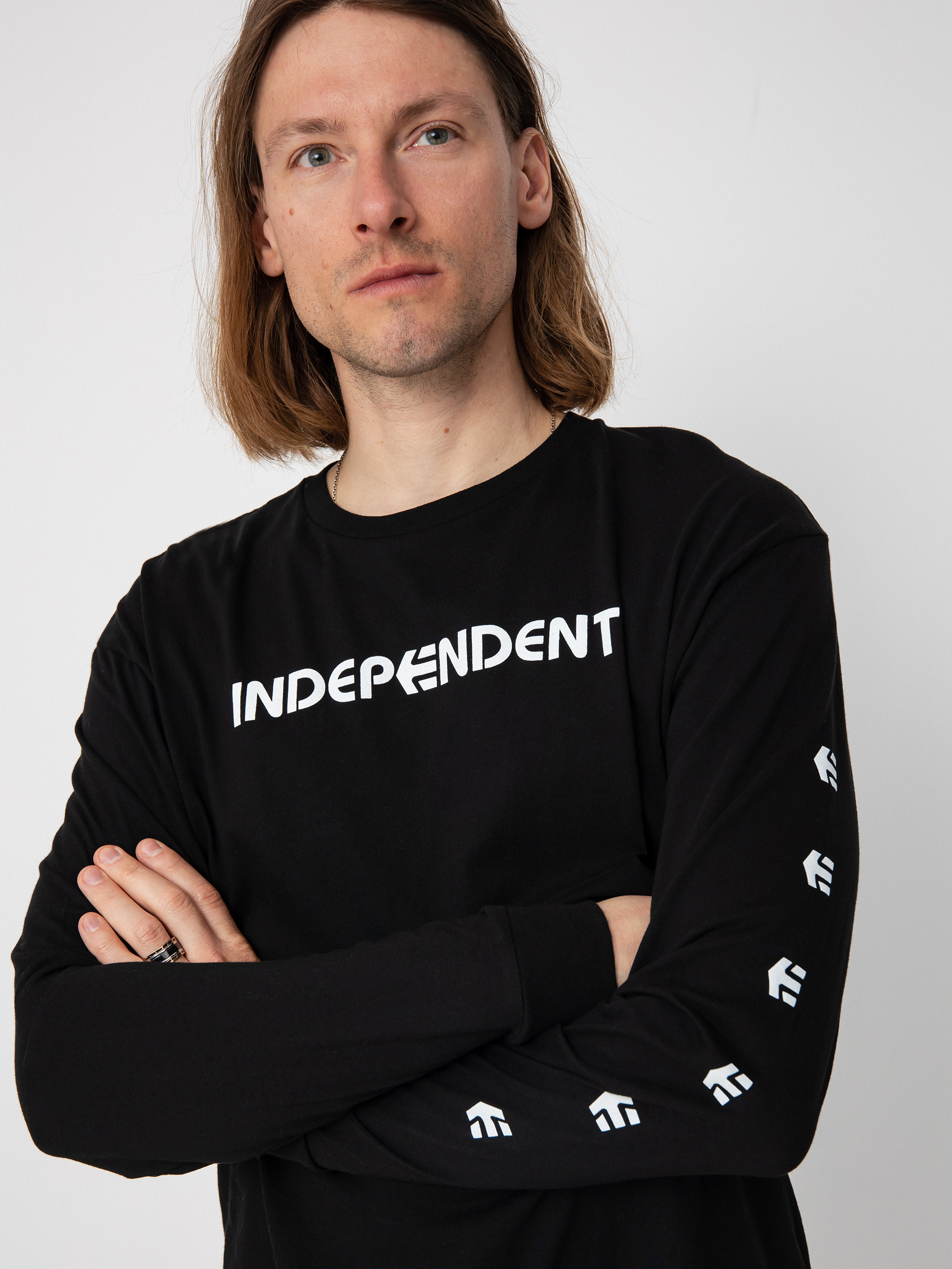 Etnies Independent Hosszú ujjú felső (black)