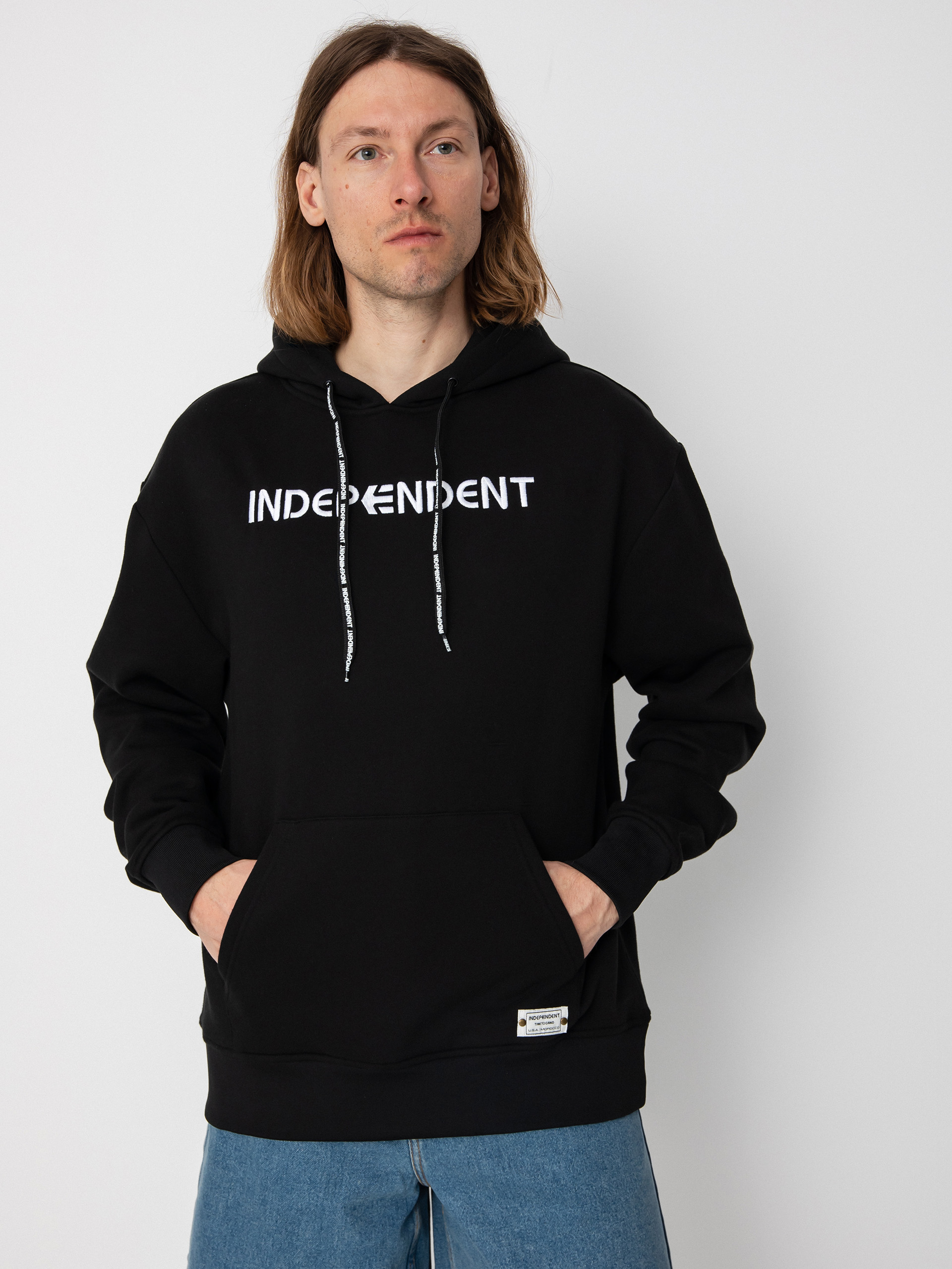 Etnies Independent Embroidered HD Pulóver (black)