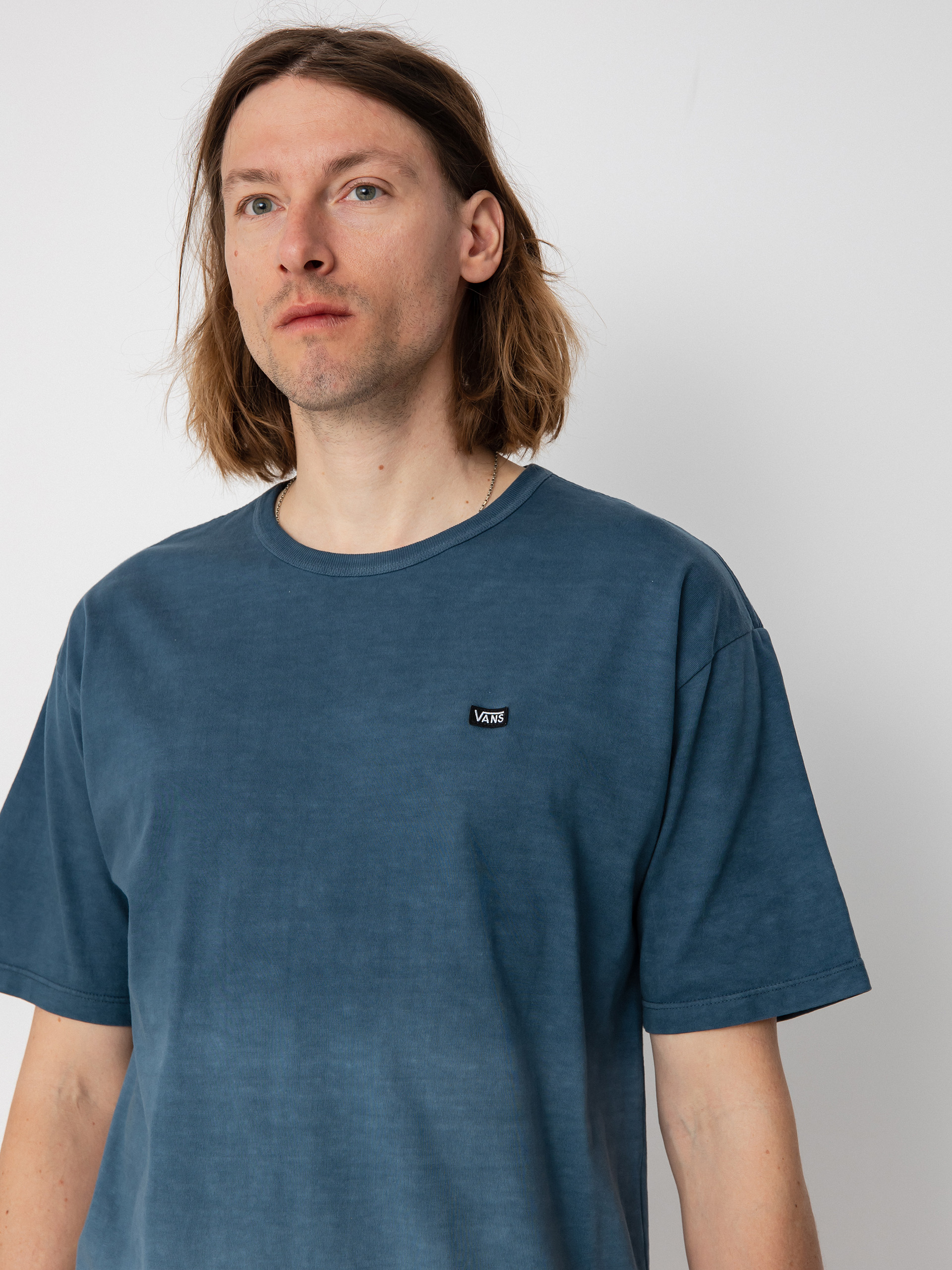 Vans Off The Wall Dip Dye póló (vans teal)