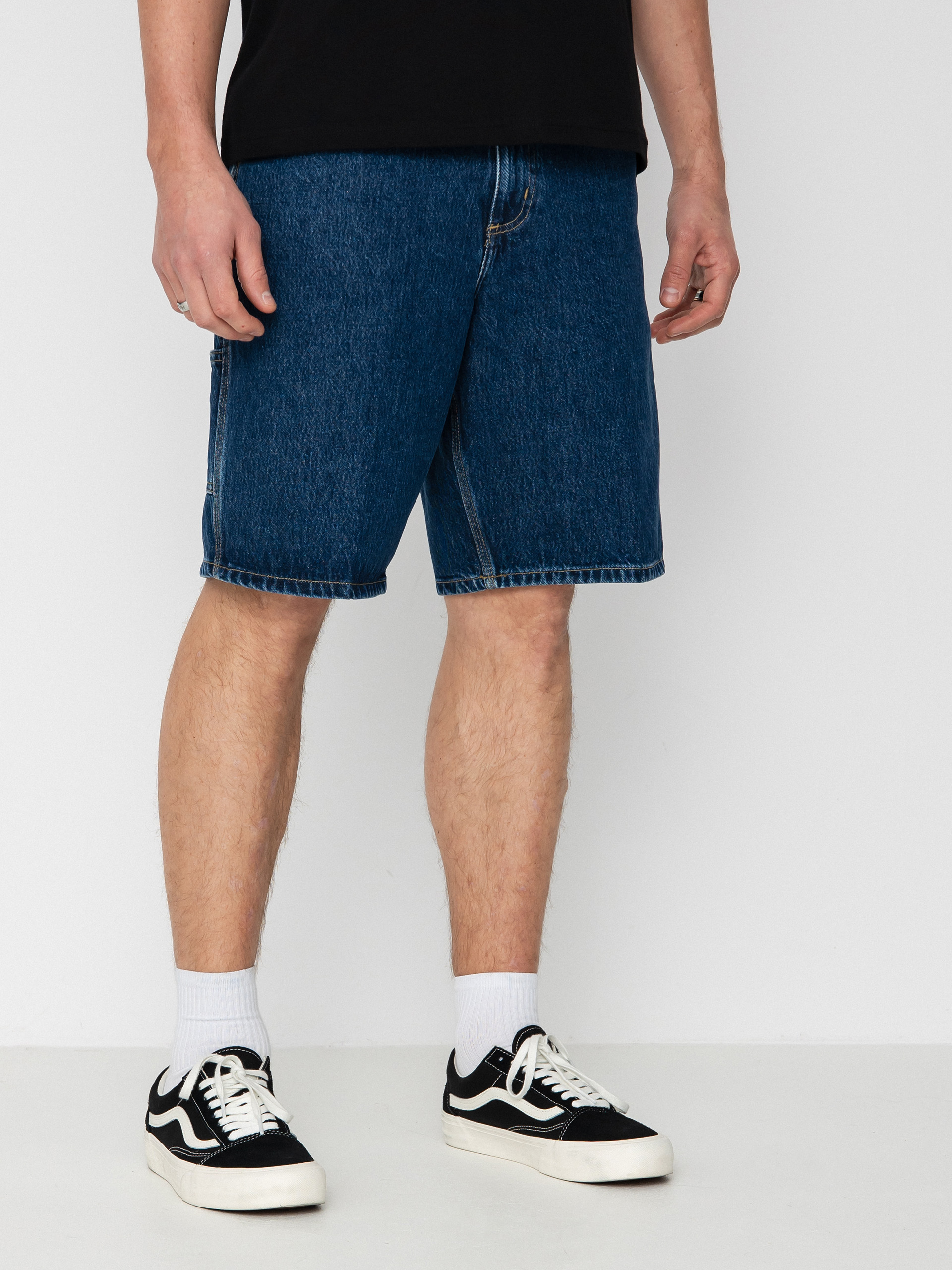 Carhartt WIP Single Knee Rövidnadrág (blue)