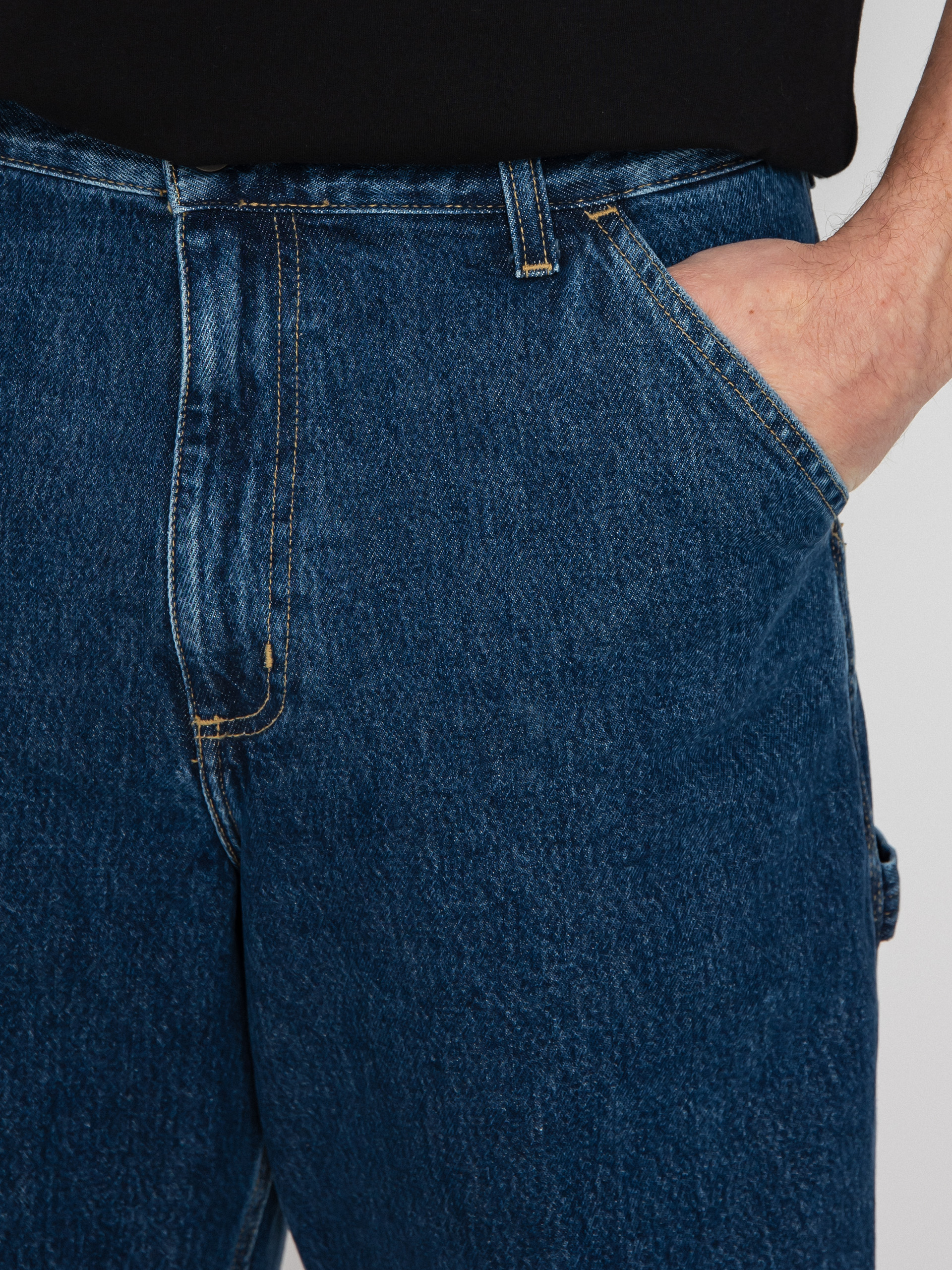 Carhartt WIP Single Knee Rövidnadrág (blue)