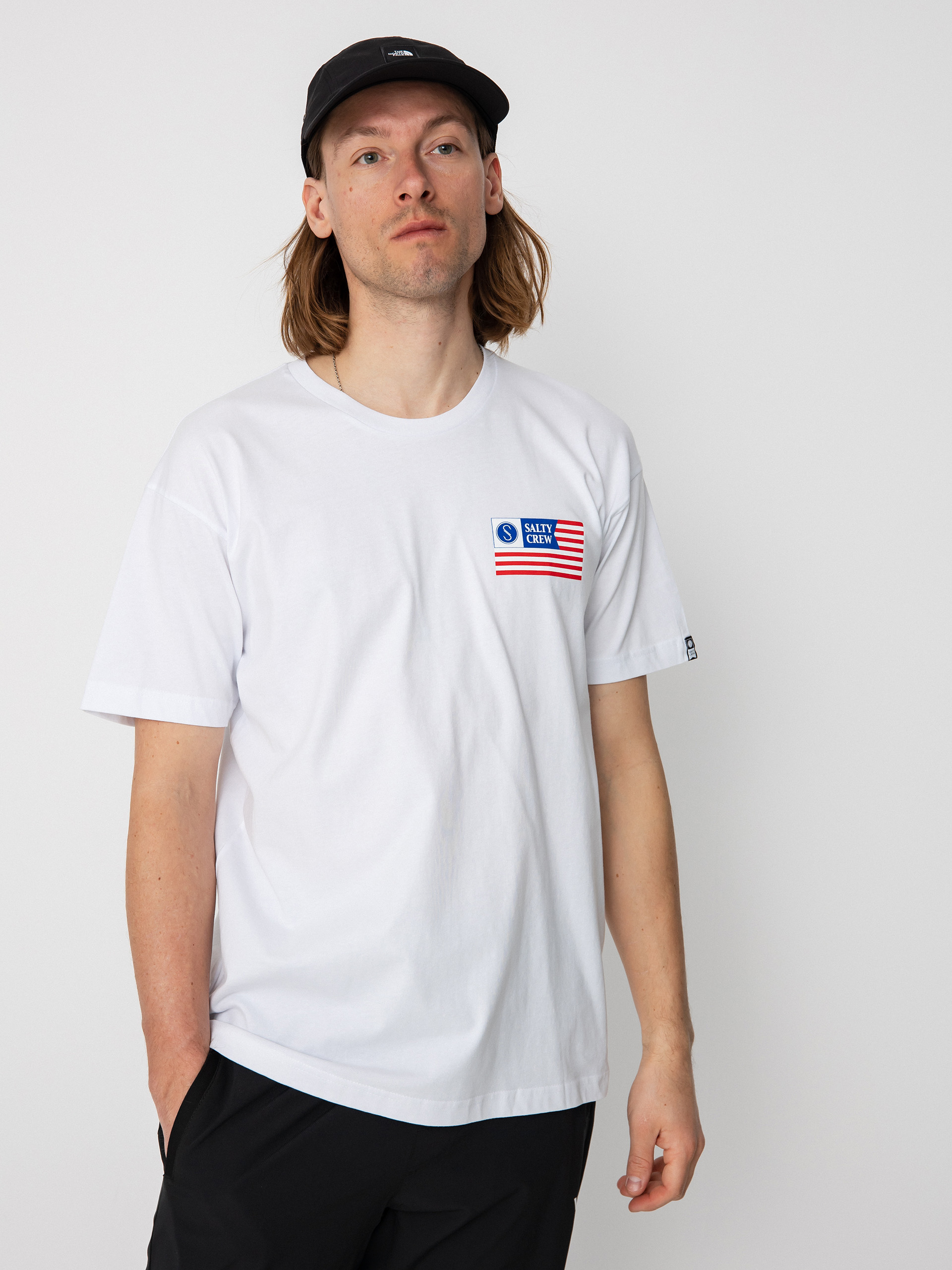 Salty Crew Stars And Stripes Prem póló (white)