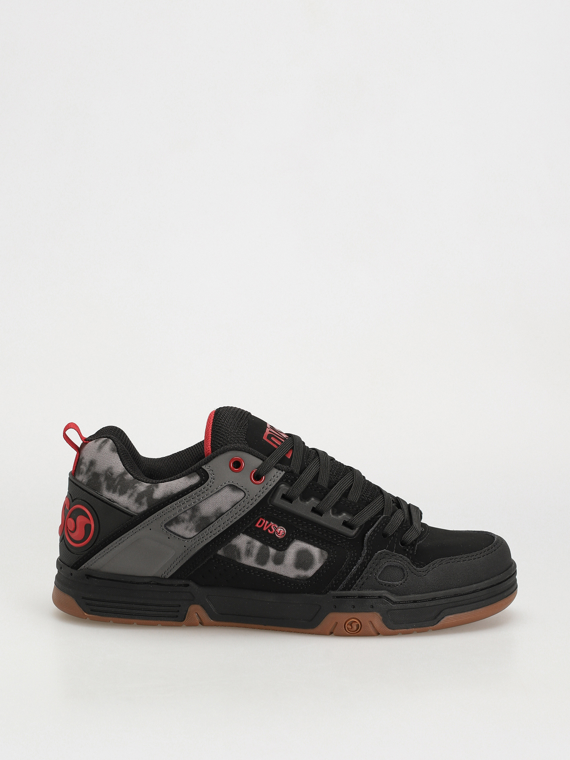 DVS Comanche Cipők (black charcoal print nubuck)