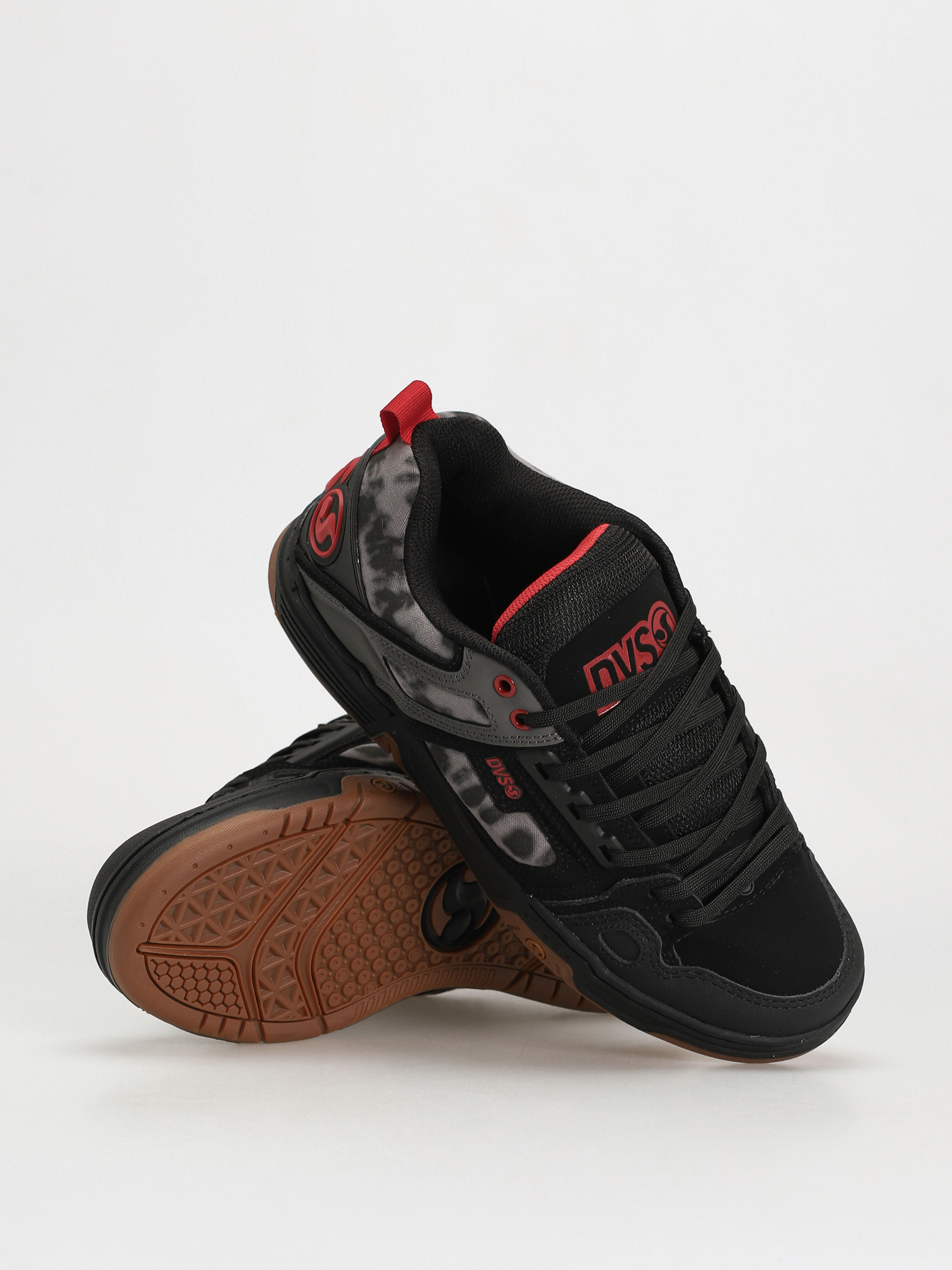 DVS Comanche Cipők (black charcoal print nubuck)