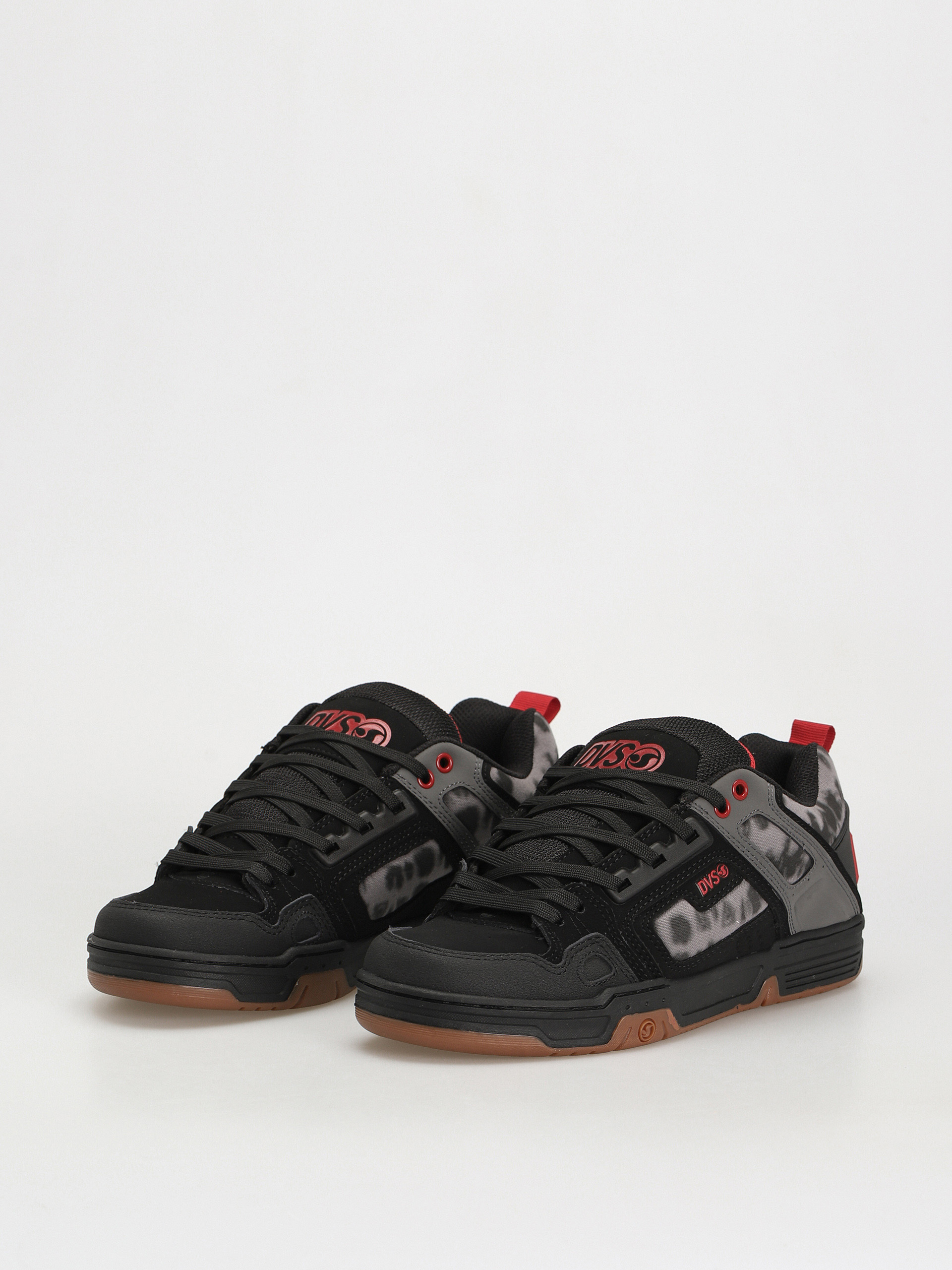 DVS Comanche Cipők (black charcoal print nubuck)