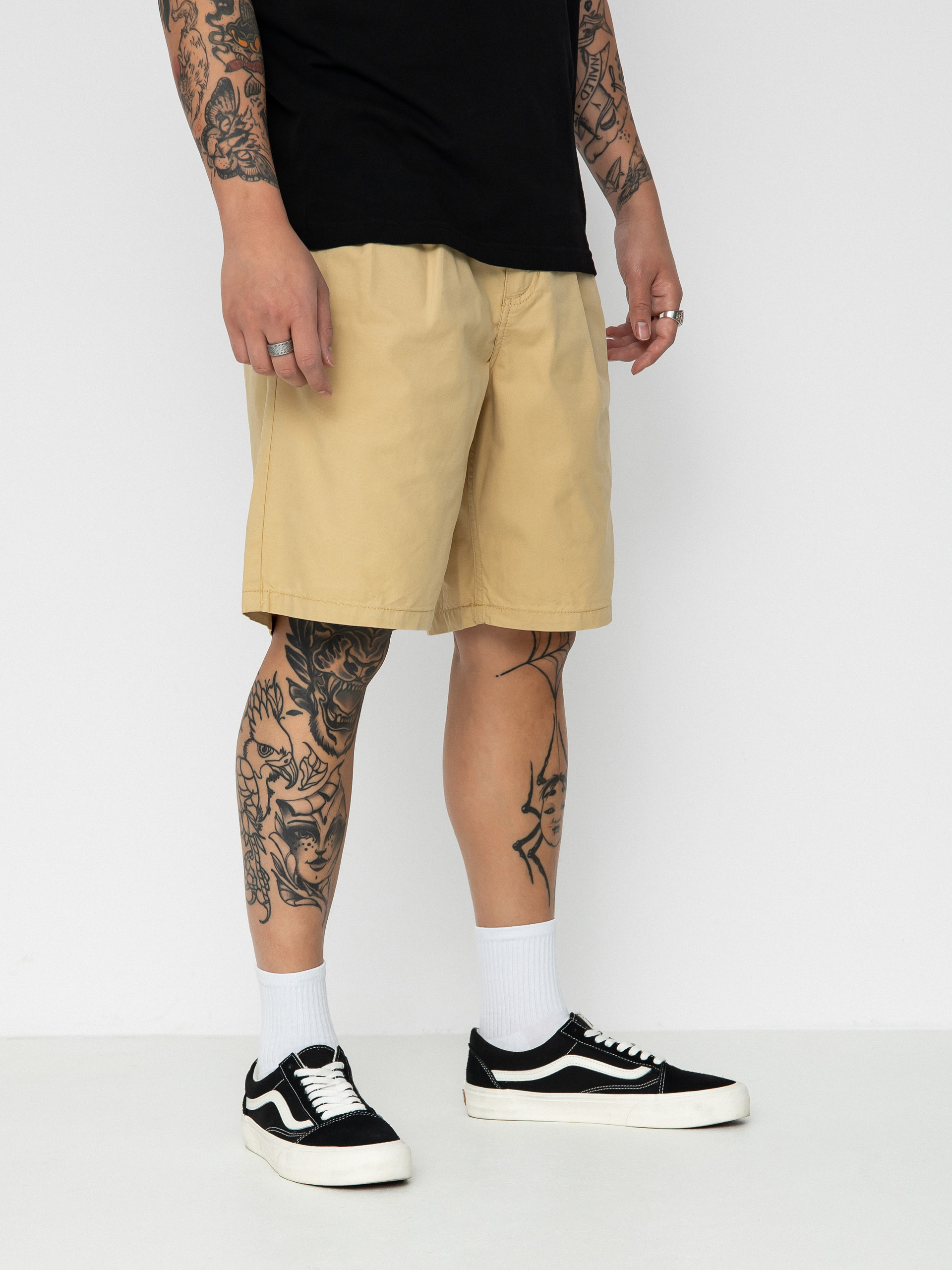 Vans Authentic Chino Pleated Louniwe Rövidnadrág (taos taupe)
