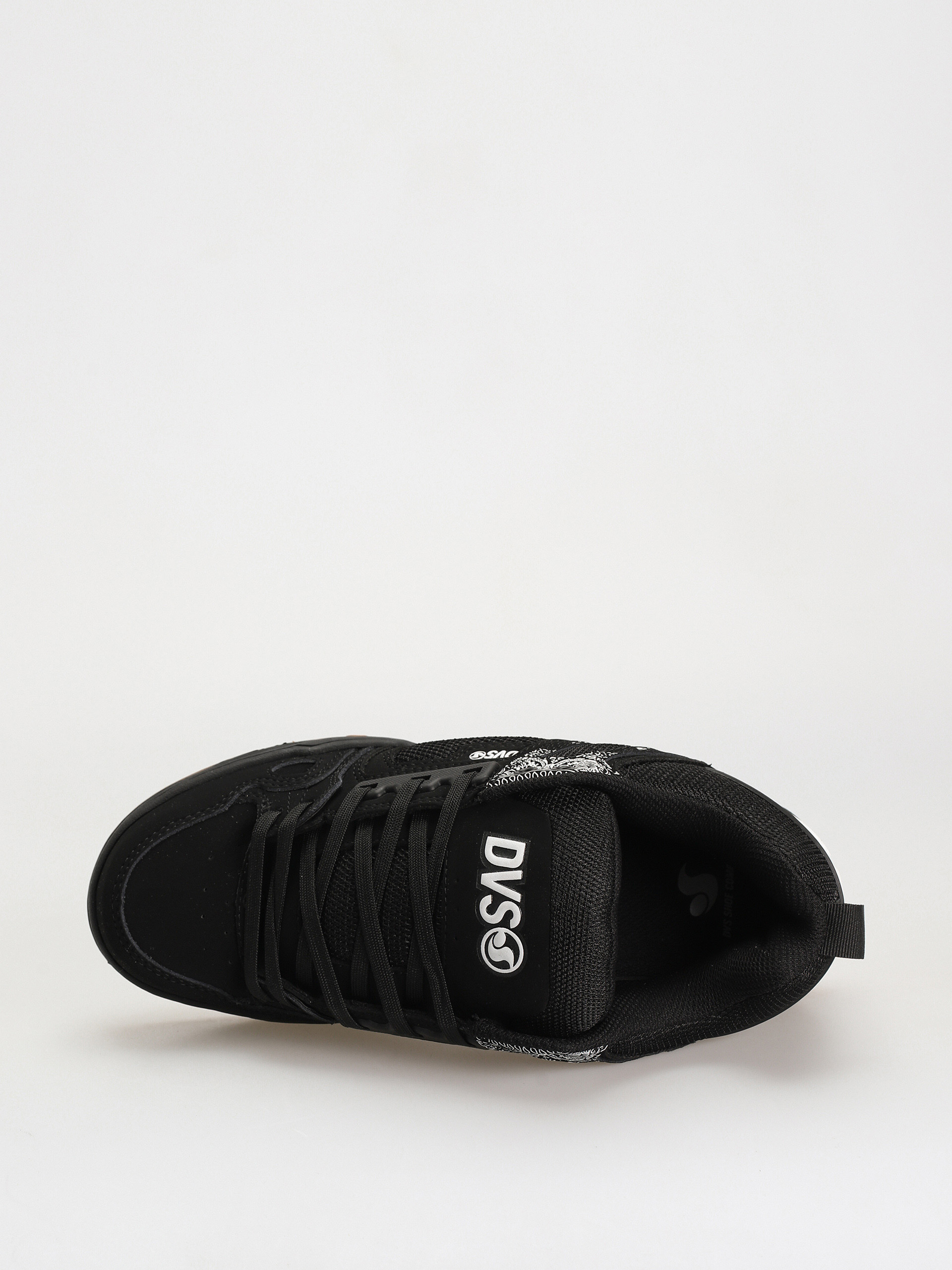 DVS Comanche Cipők (black white print nubuck)