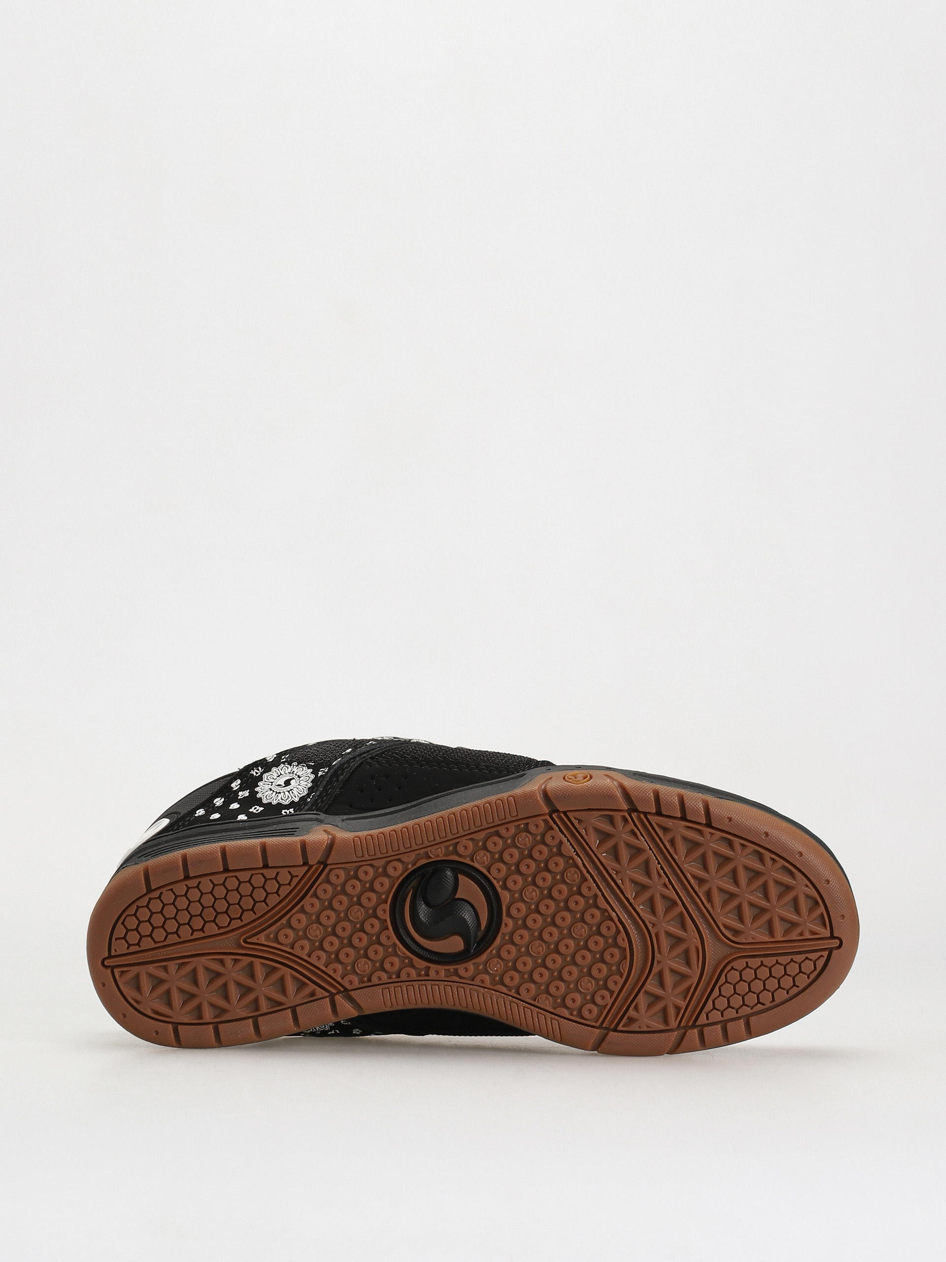 DVS Comanche Cipők (black white print nubuck)