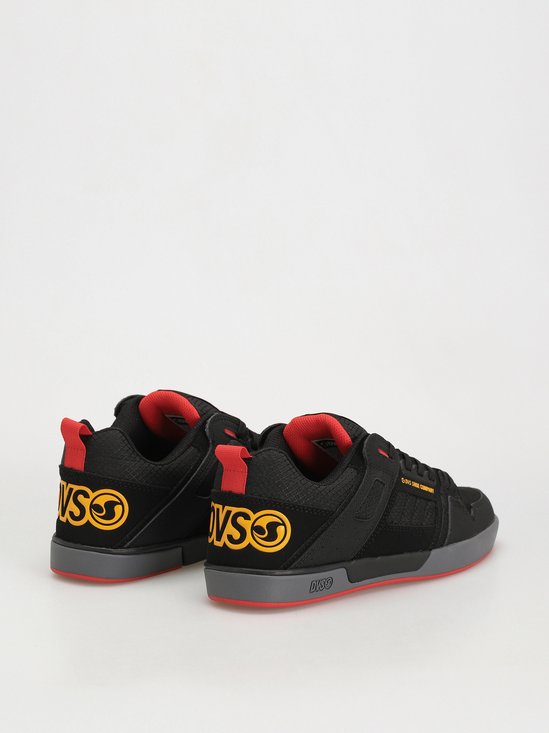 DVS Comanche 2.0+ Cipők (black yellow red nubuck)