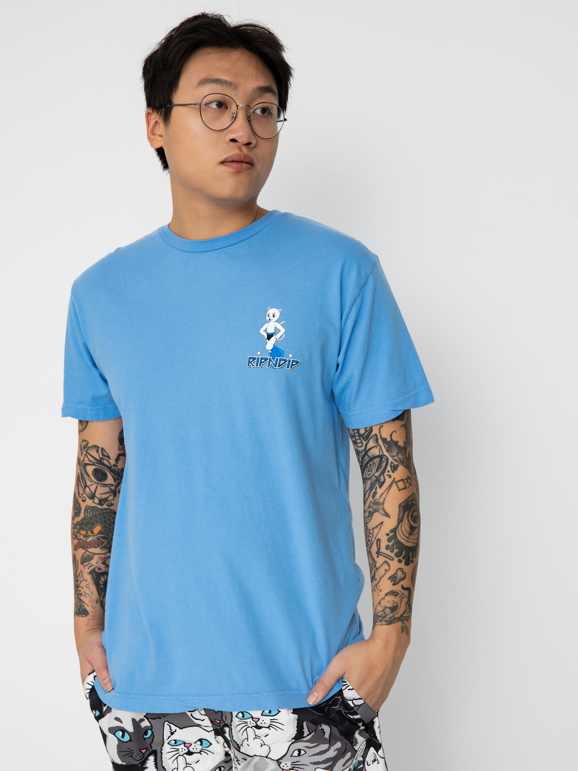 RipNDip Astroworld póló (cornflower blue)