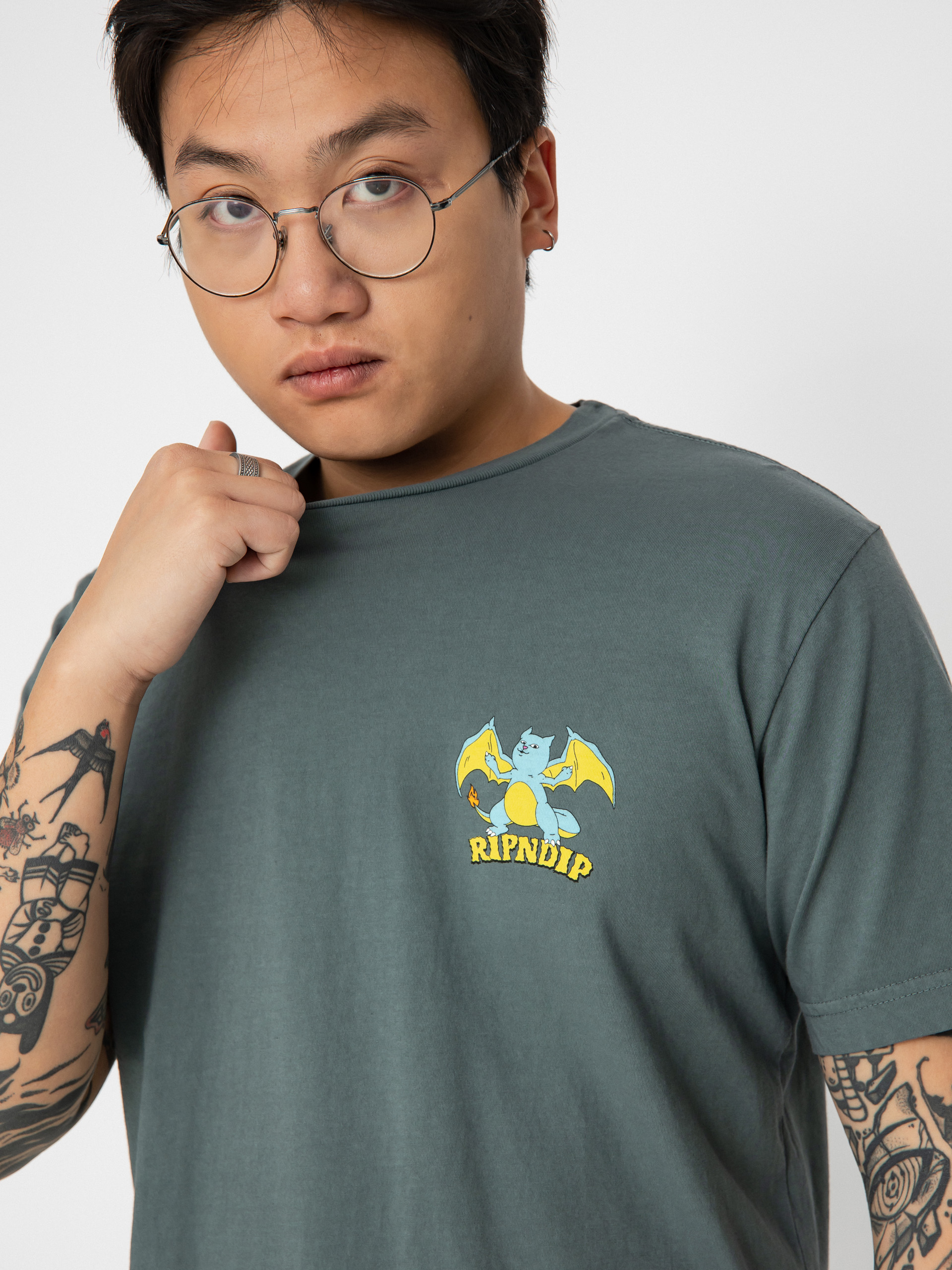 RipNDip Charanerm póló (charcoal)