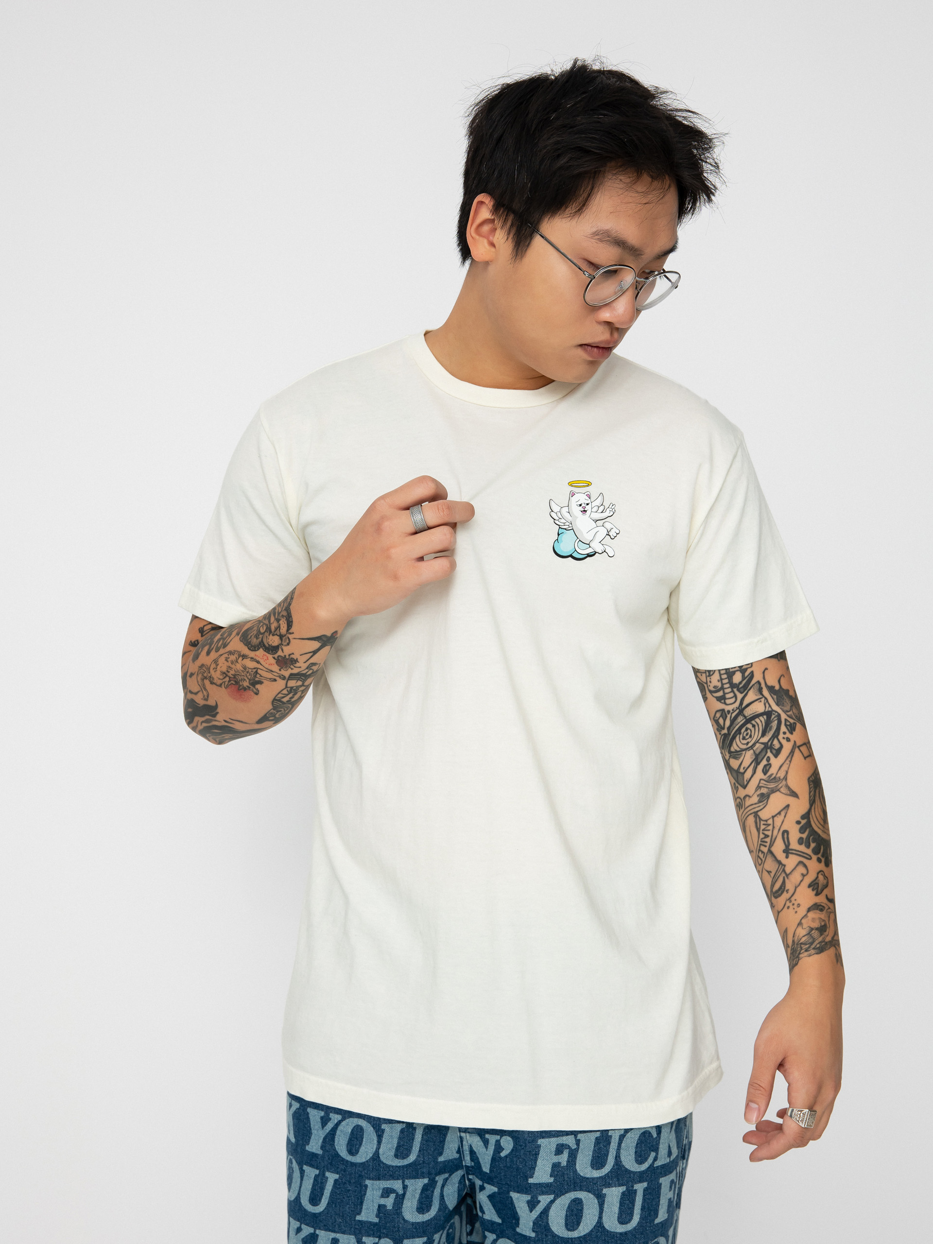 RipNDip In The Clouds póló (natural)