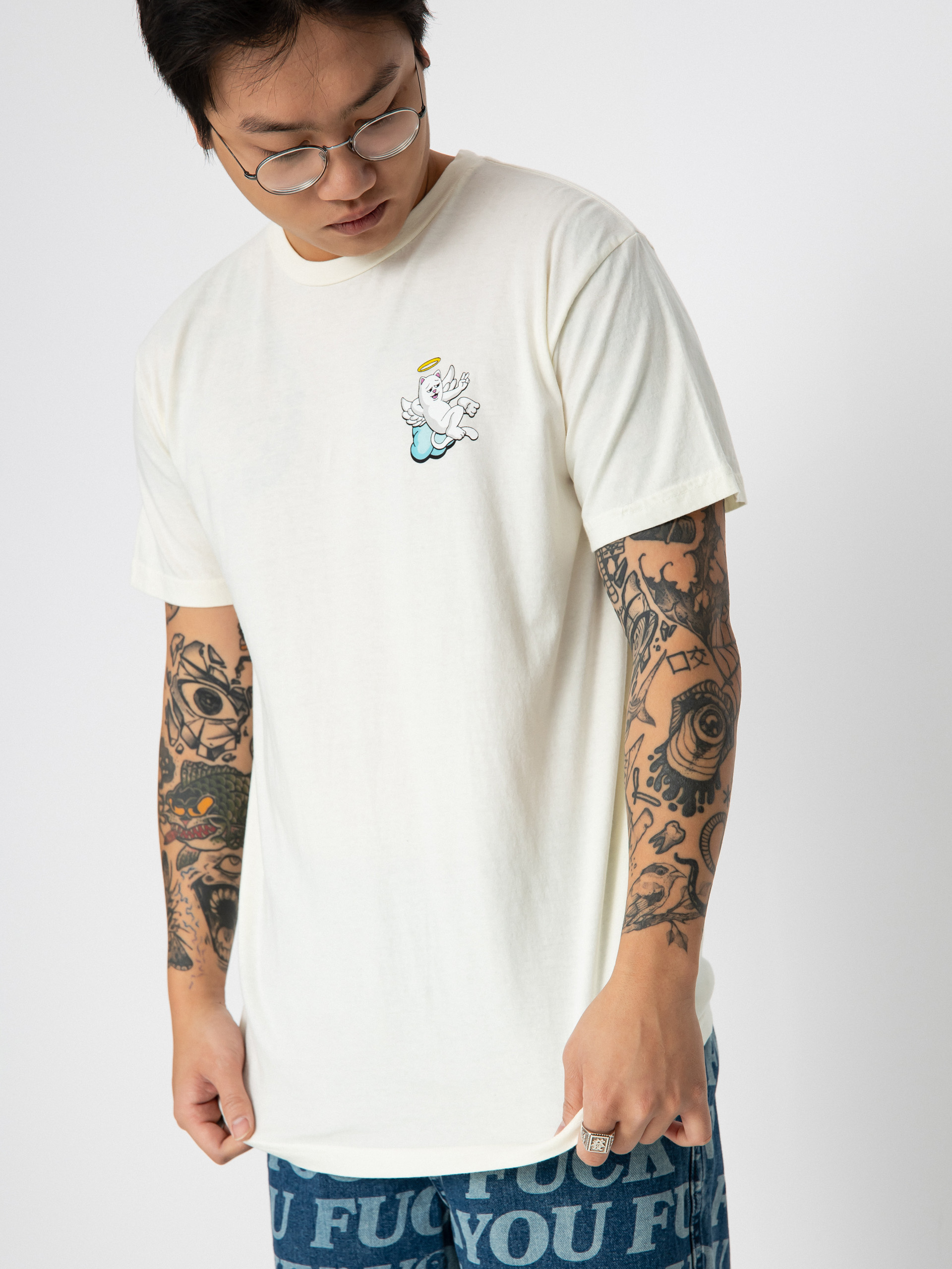 RipNDip In The Clouds póló (natural)