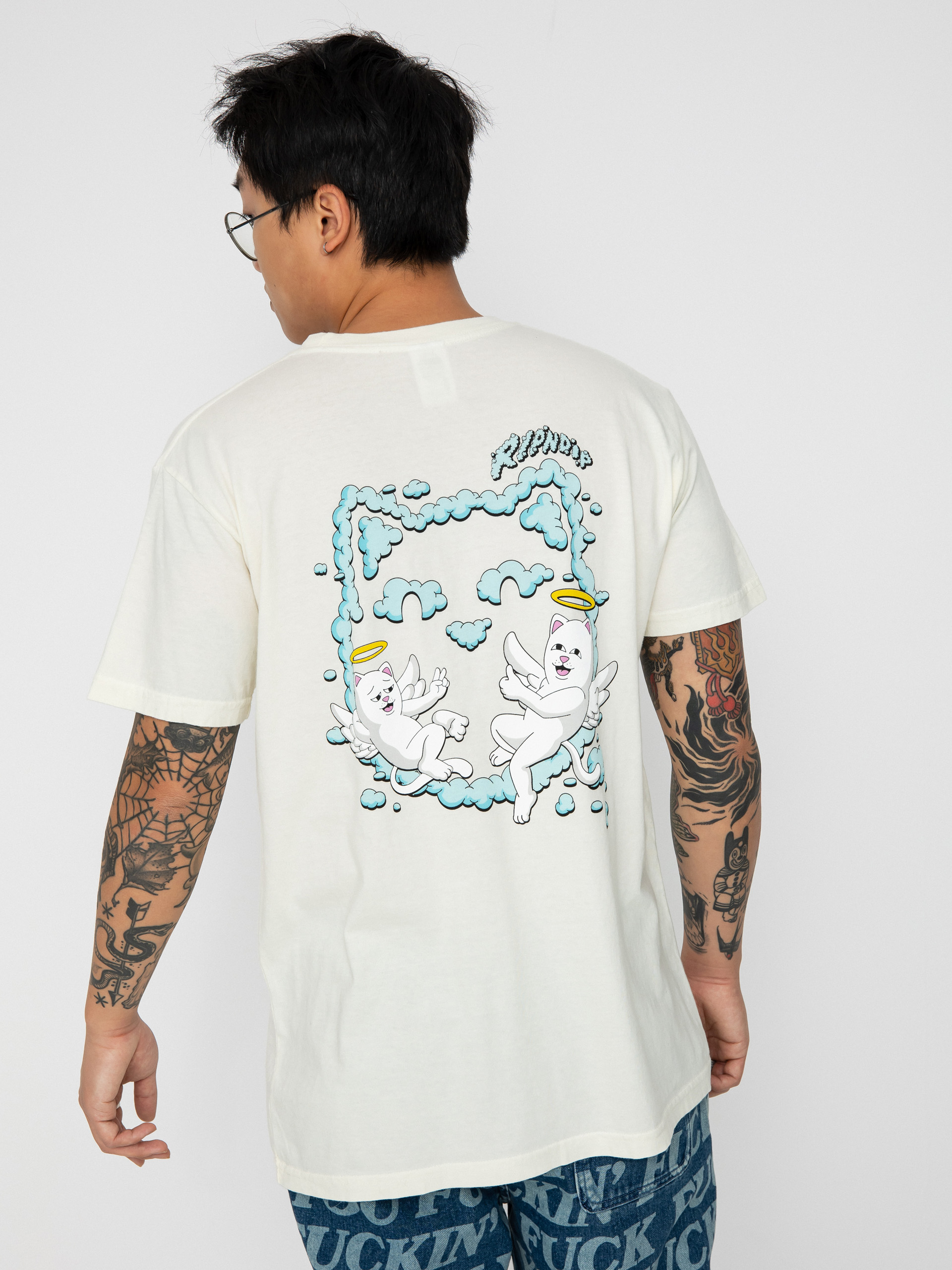 RipNDip In The Clouds póló (natural)