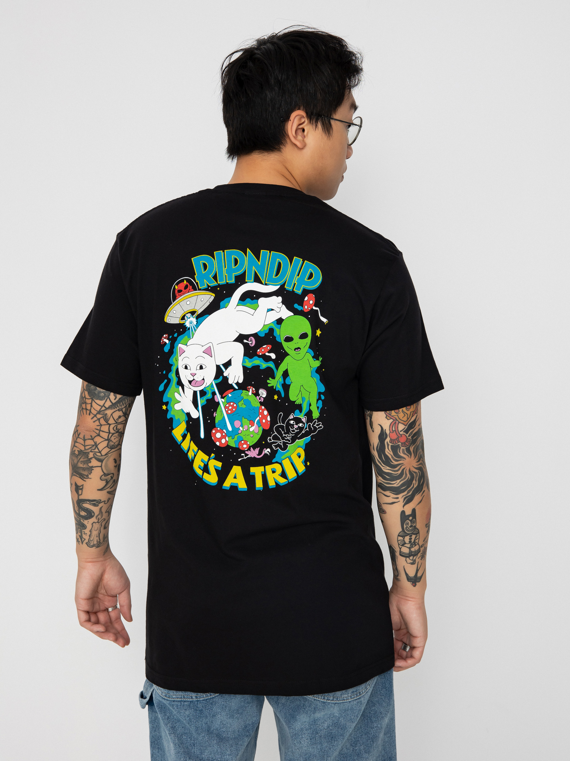 RipNDip 4th Dimension póló (black)