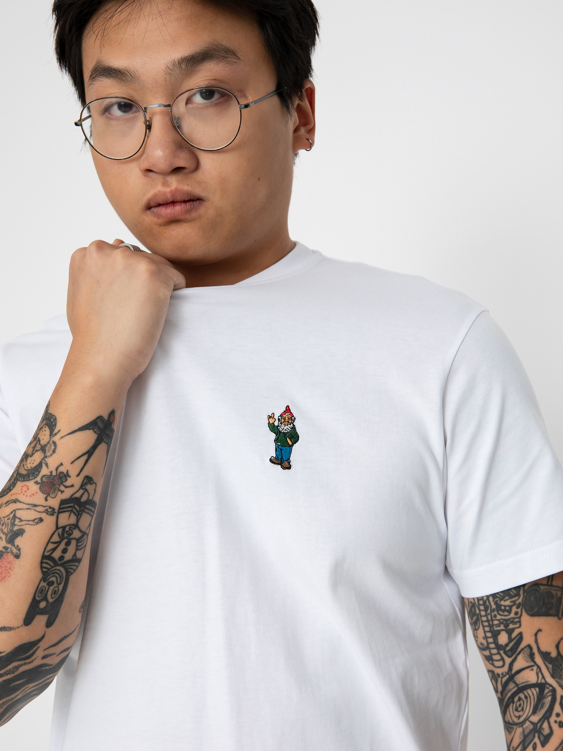 Iriedaily Little Gnome póló (white)