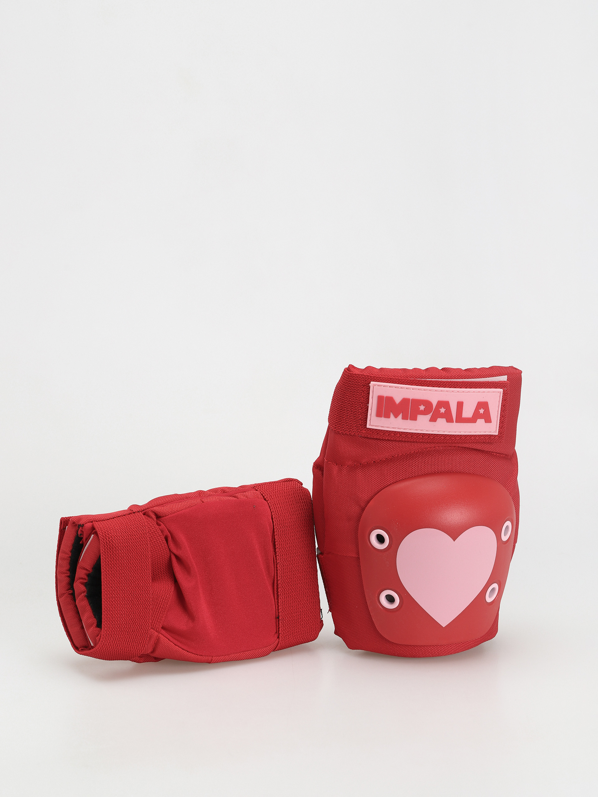 Impala Protective Set Youth Védőfelszerelés Wmn (red hearts)