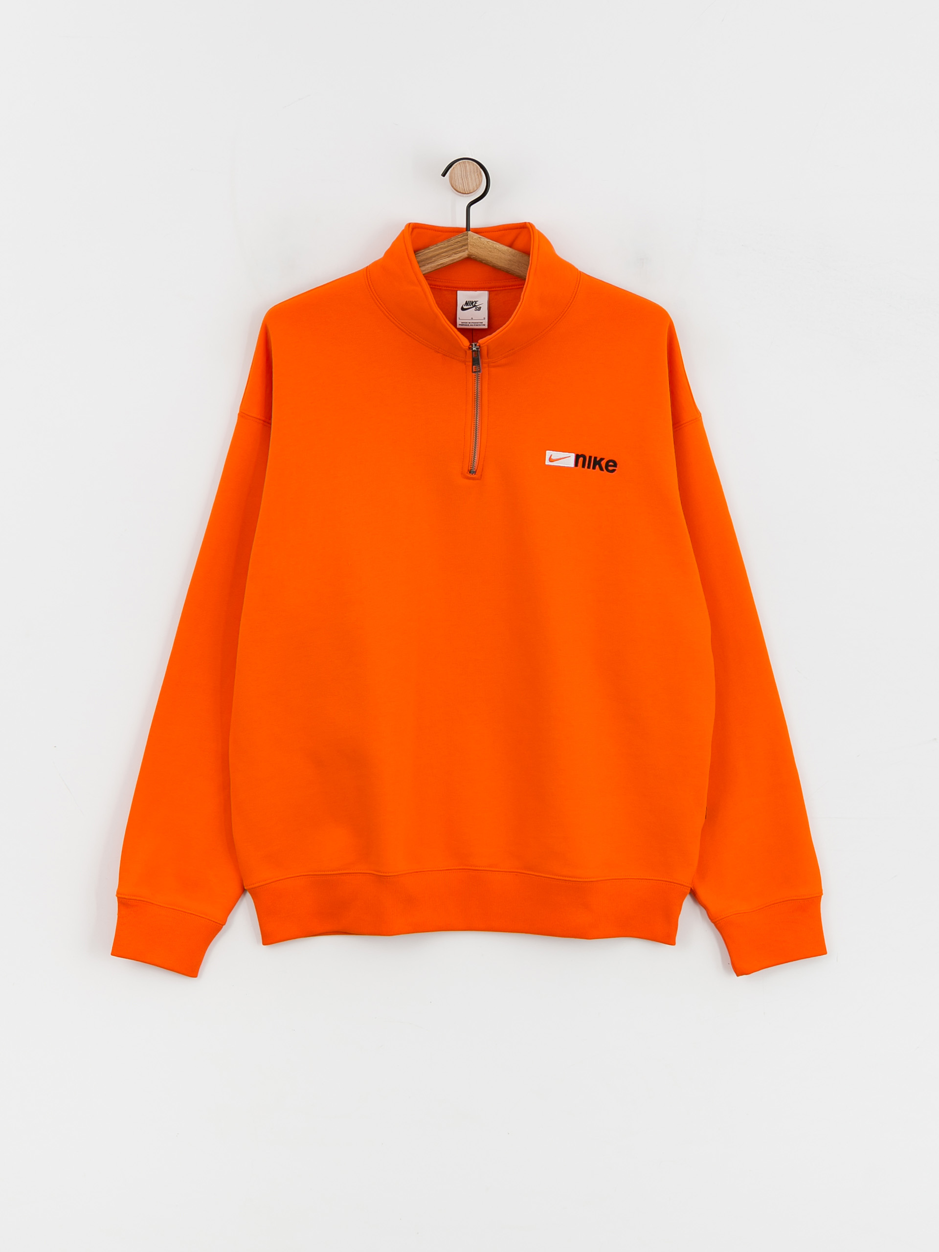 Nike SB Half Zip Y2K Logo Pulóver (safety orange)