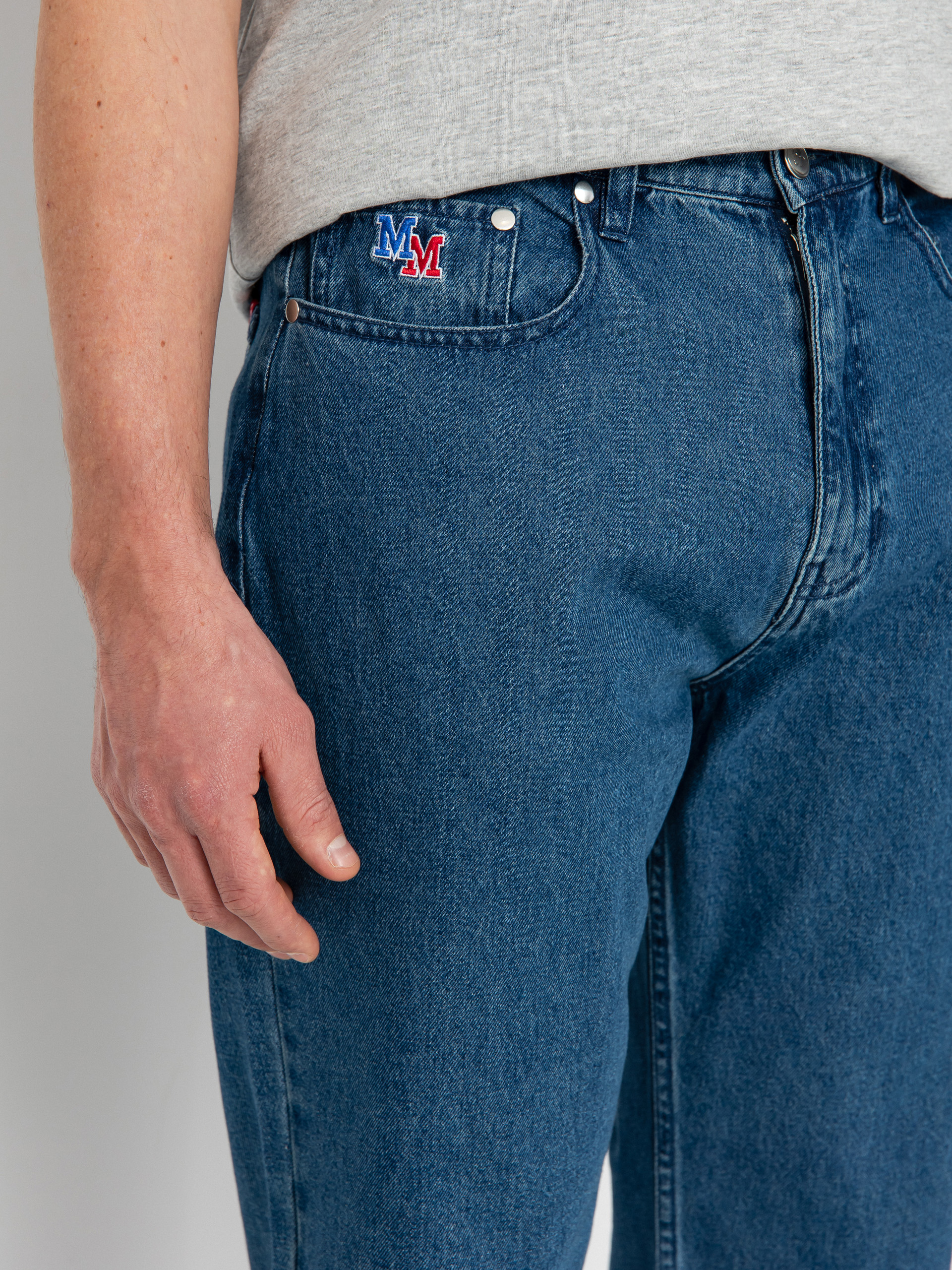 eS Muckmouth Denim Kisnadrág (stone wash)